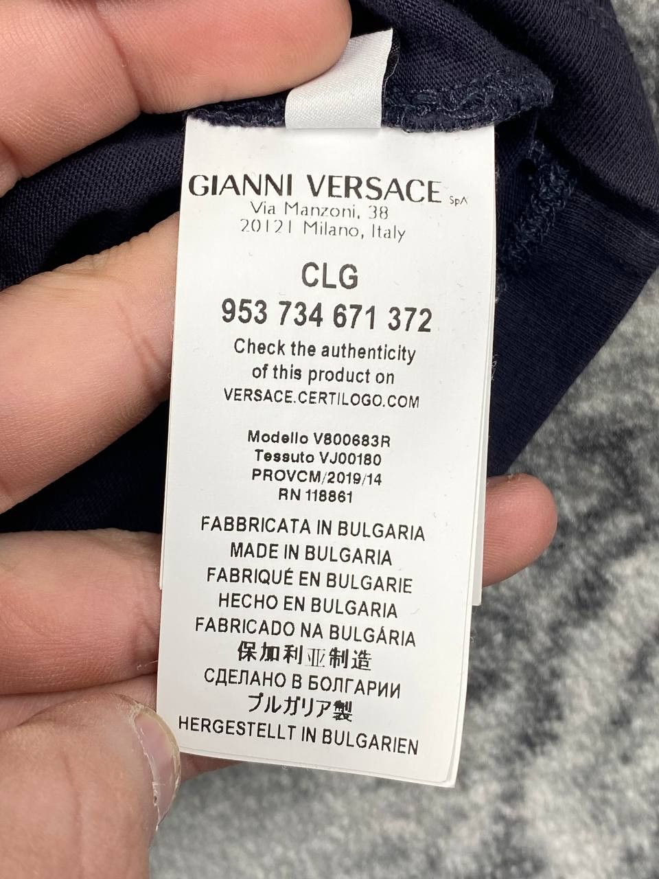 Versace Versace Collection Medusa Logo T-Shirt Size US L / EU 52-54 / 3 - 6 Thumbnail
