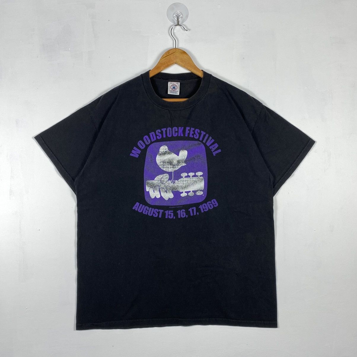 Band Tees × Vintage Vintage 90's WOODSTOCK FESTIVAL 3 Days Of Peace & Music Tee Size US L / EU 52-54 / 3 - 2 Thumbnail