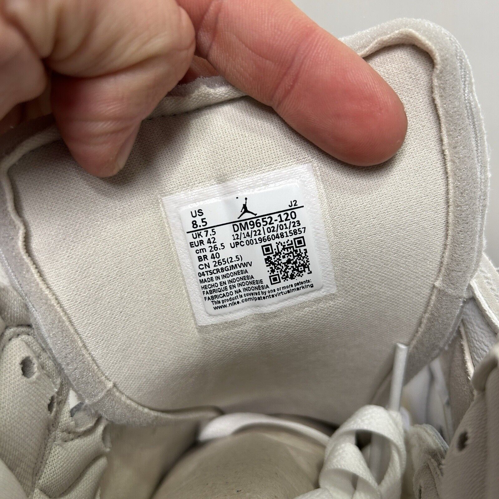 Jordan Brand Nike Air Jordan 1 Mid SE Craft “Orewood Tech Gray” 2024 Size US 8.5 / EU 41-42 - 6 Thumbnail