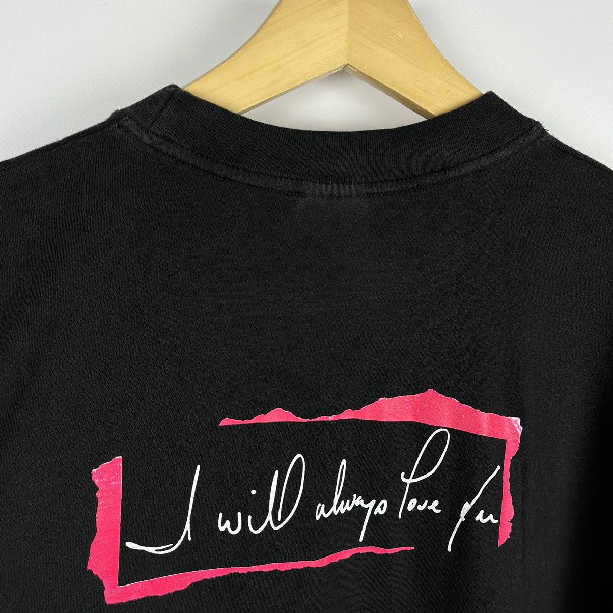 Band Tees Vintage Whitney Houston “I will always love you” tee 1993 Size US XL / EU 56 / 4 - 10 Thumbnail