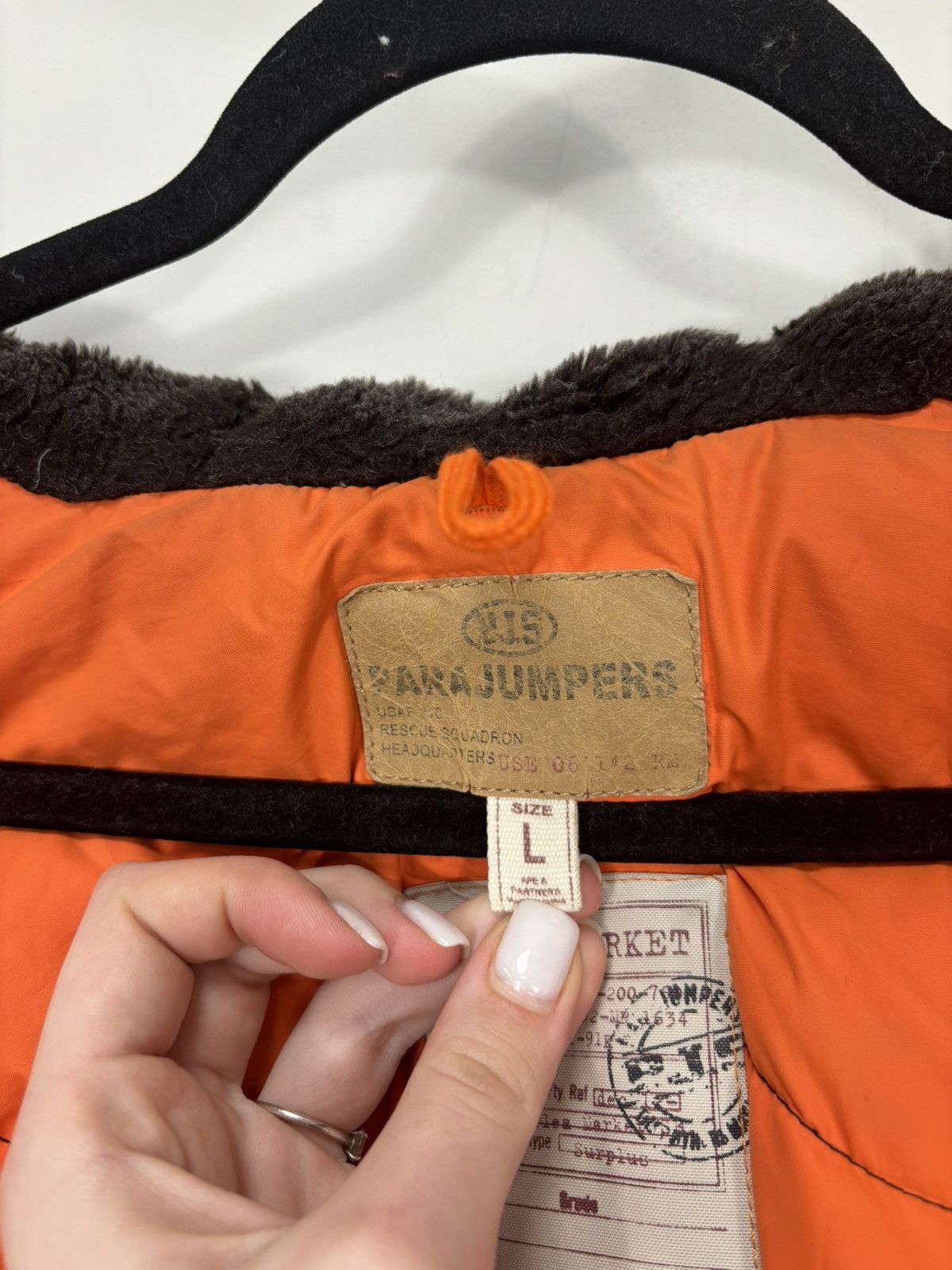 Parajumpers Parajumpers Flea Market Navy Fur Down Puffer Jacket Parka Size US L / EU 52-54 / 3 - 18 Thumbnail