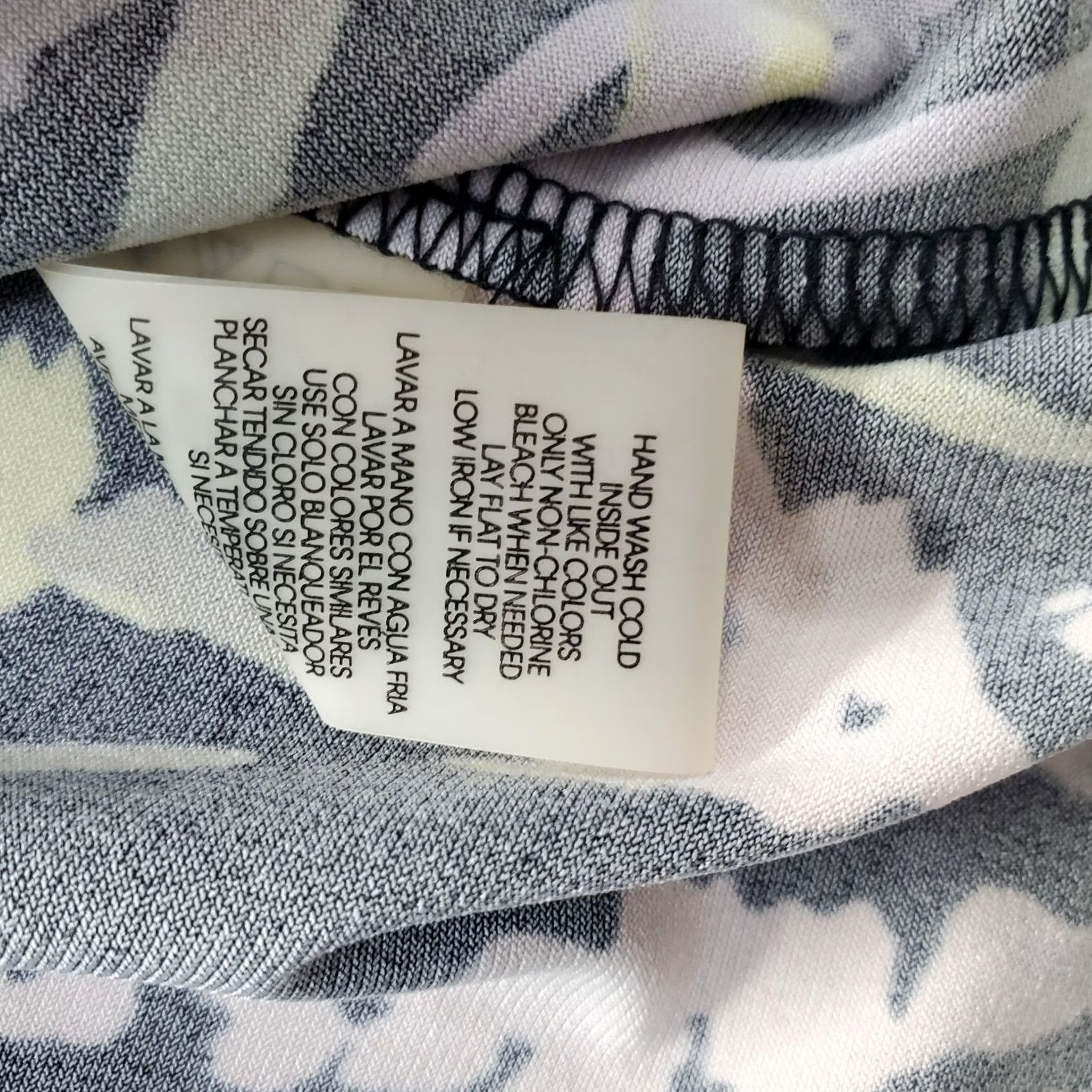 Calvin Klein Calvin Klein Womens Blouse Top Multicolor Floral Sleeveless Ruffle Front Pullover Size XL Size L / US 10 / IT 46 - 6 Thumbnail