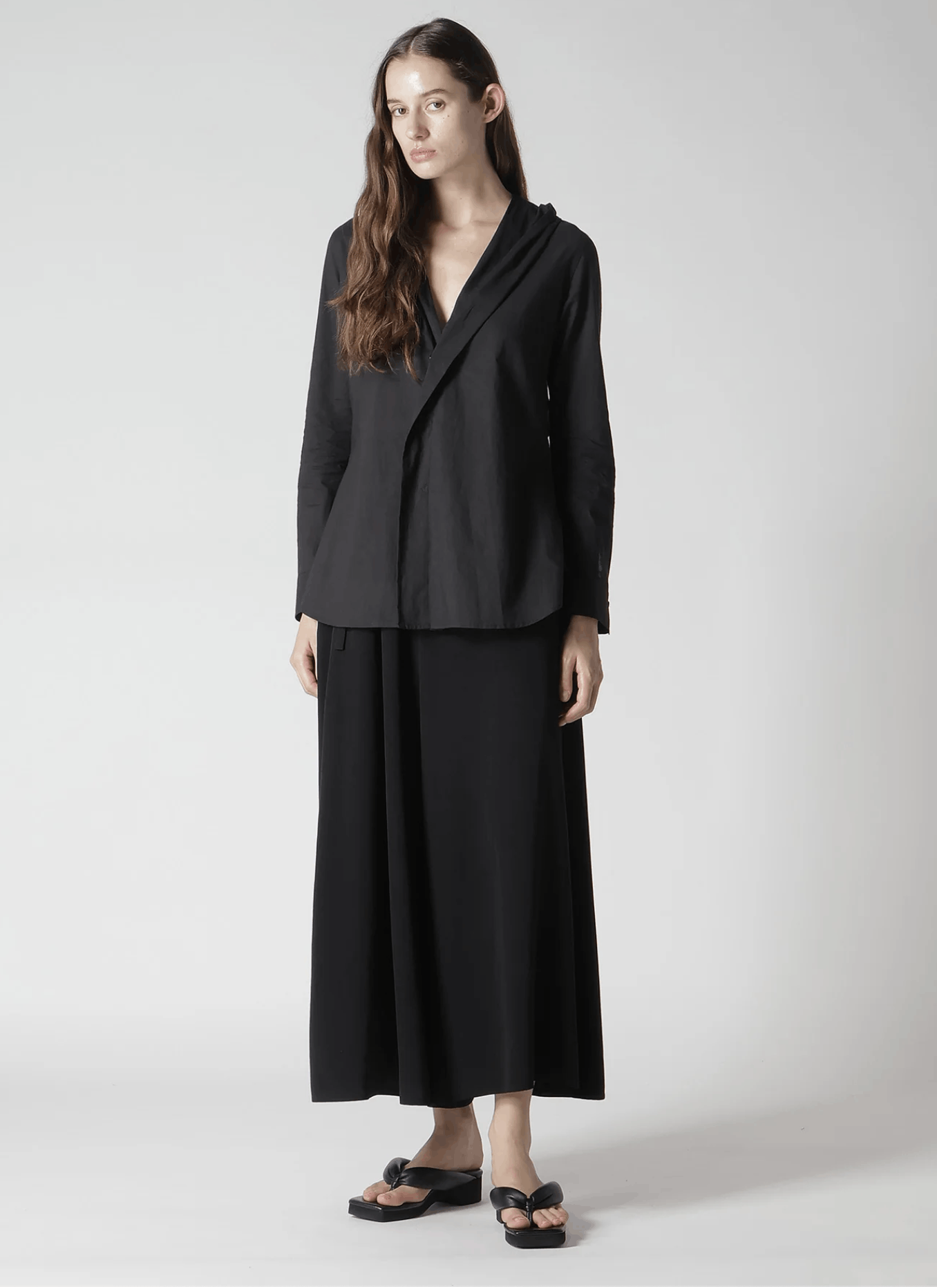 Yohji Yamamoto Yohji Yamamoto Collections - Crepe De Chine Skirt Pants Size 26" / US 2 / IT 38 - 8 Thumbnail