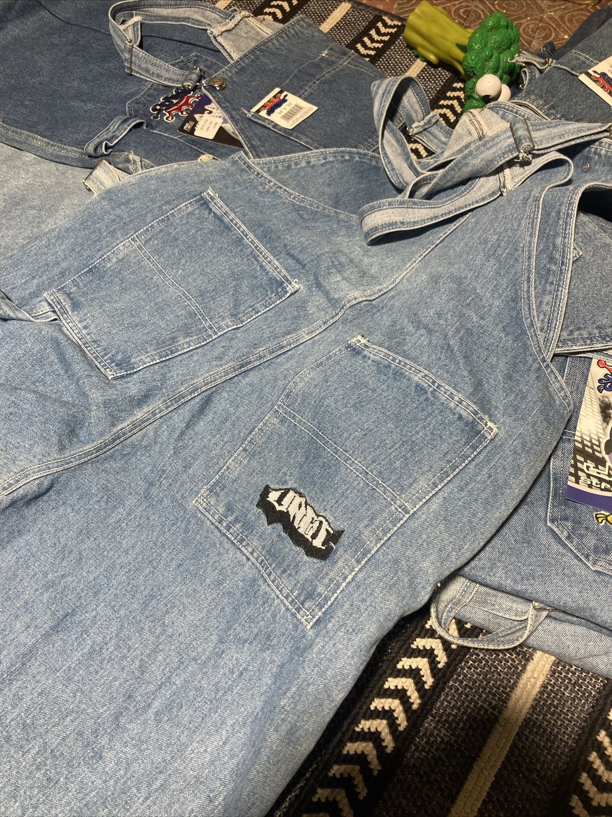 JNCO × Mexican Threads × Vintage Deadstock New With Tags Jnco Style Overalls Size 30-36 Size US 34 / EU 50 - 8 Thumbnail