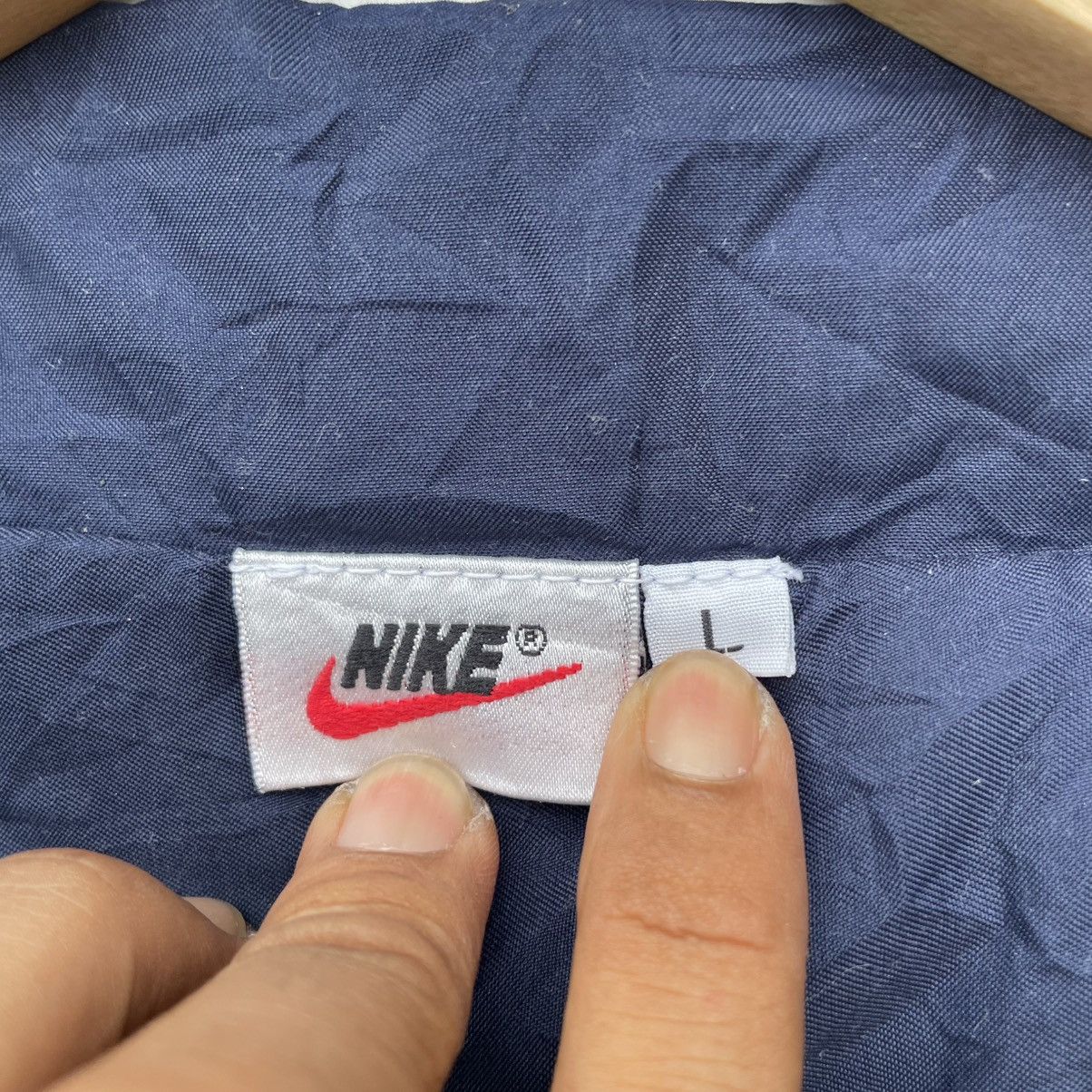 Nike 💥Vintage Nike Center Logo Made In USA Jacket Size US L / EU 52-54 / 3 - 6 Thumbnail