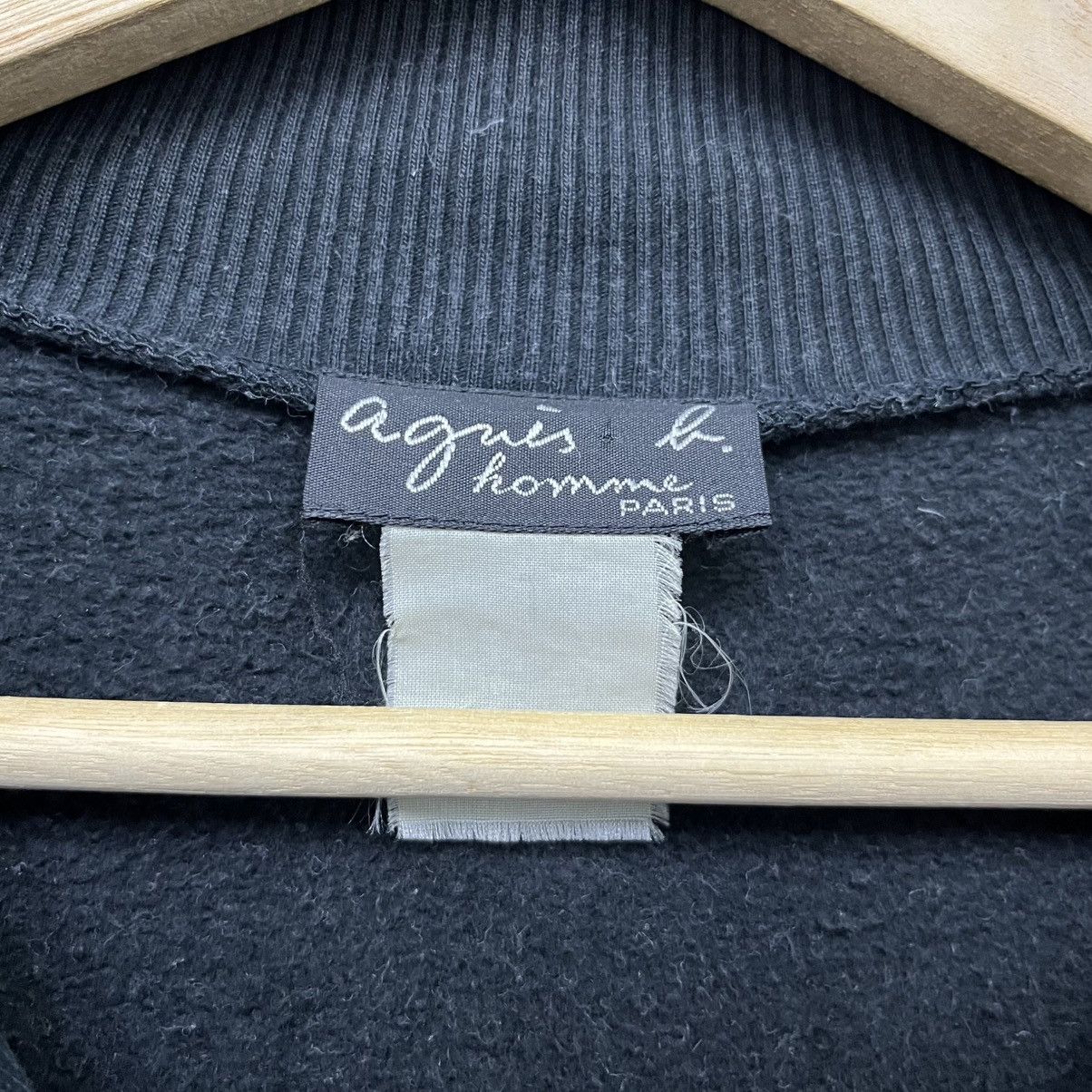 agnes b. Agnes b High-Neck Half Zip Sweatshirt Size US M / EU 48-50 / 2 - 5 Thumbnail