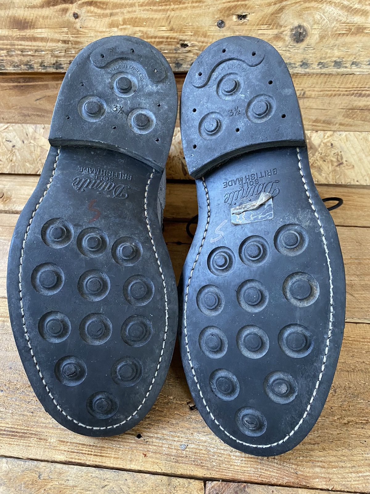 Tricker's Trickers Stow Country dress suede wingtip brouges sz 7.5 Size US 8.5 / EU 41-42 - 19 Thumbnail