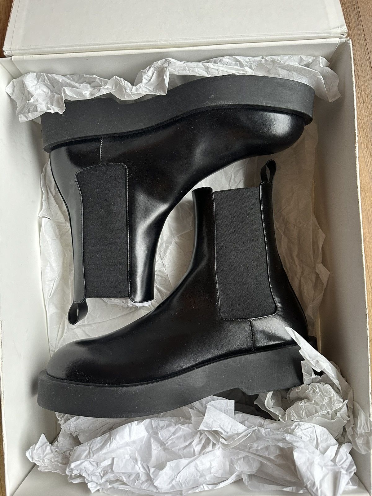 Jil Sander Jil Sander Round Toe Chelsea Boot Size US 10 / EU 43 - 19 Thumbnail