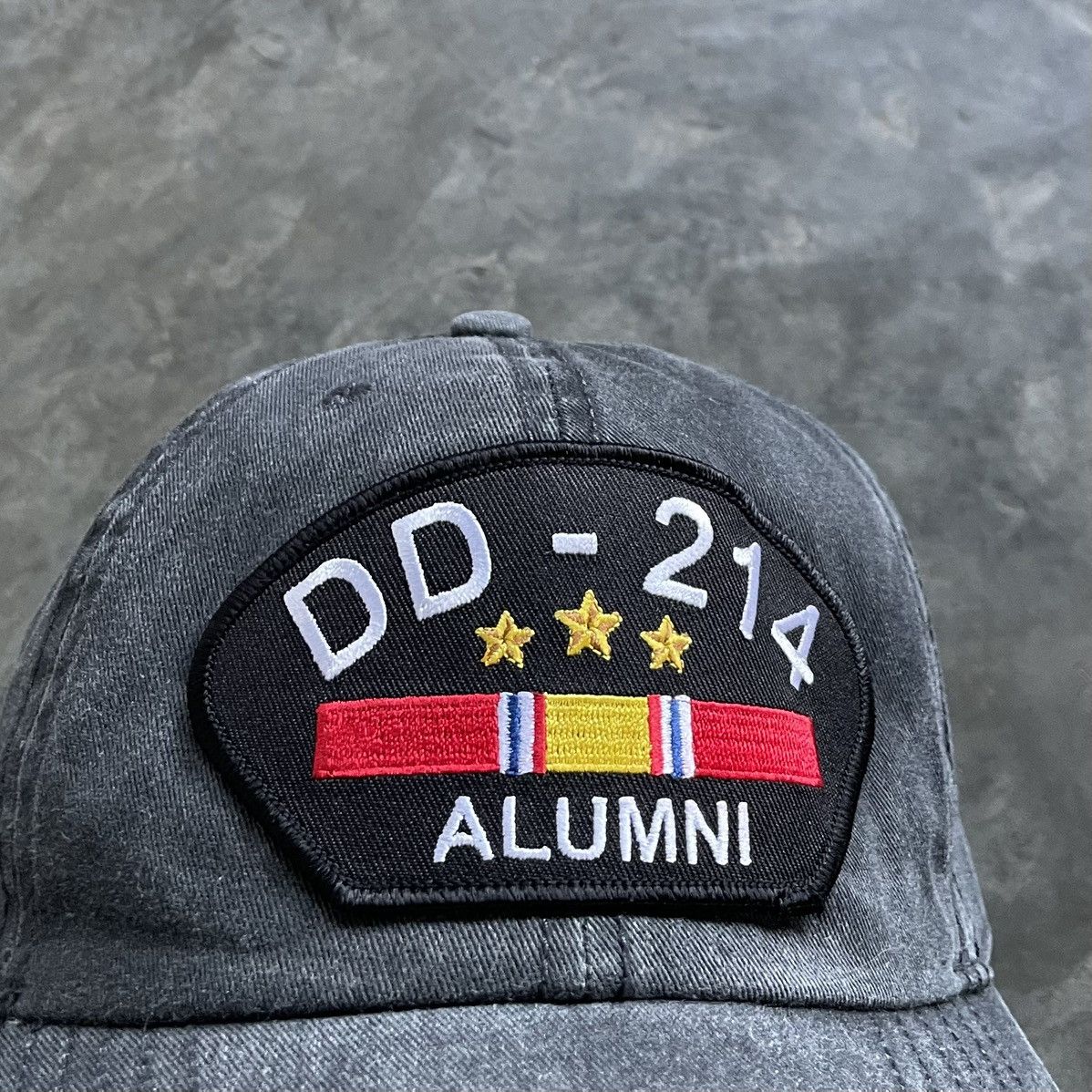 Cobra DD-214 ALUMNI VETERAN VTG GREY HAT!! Size ONE SIZE - 3 Thumbnail