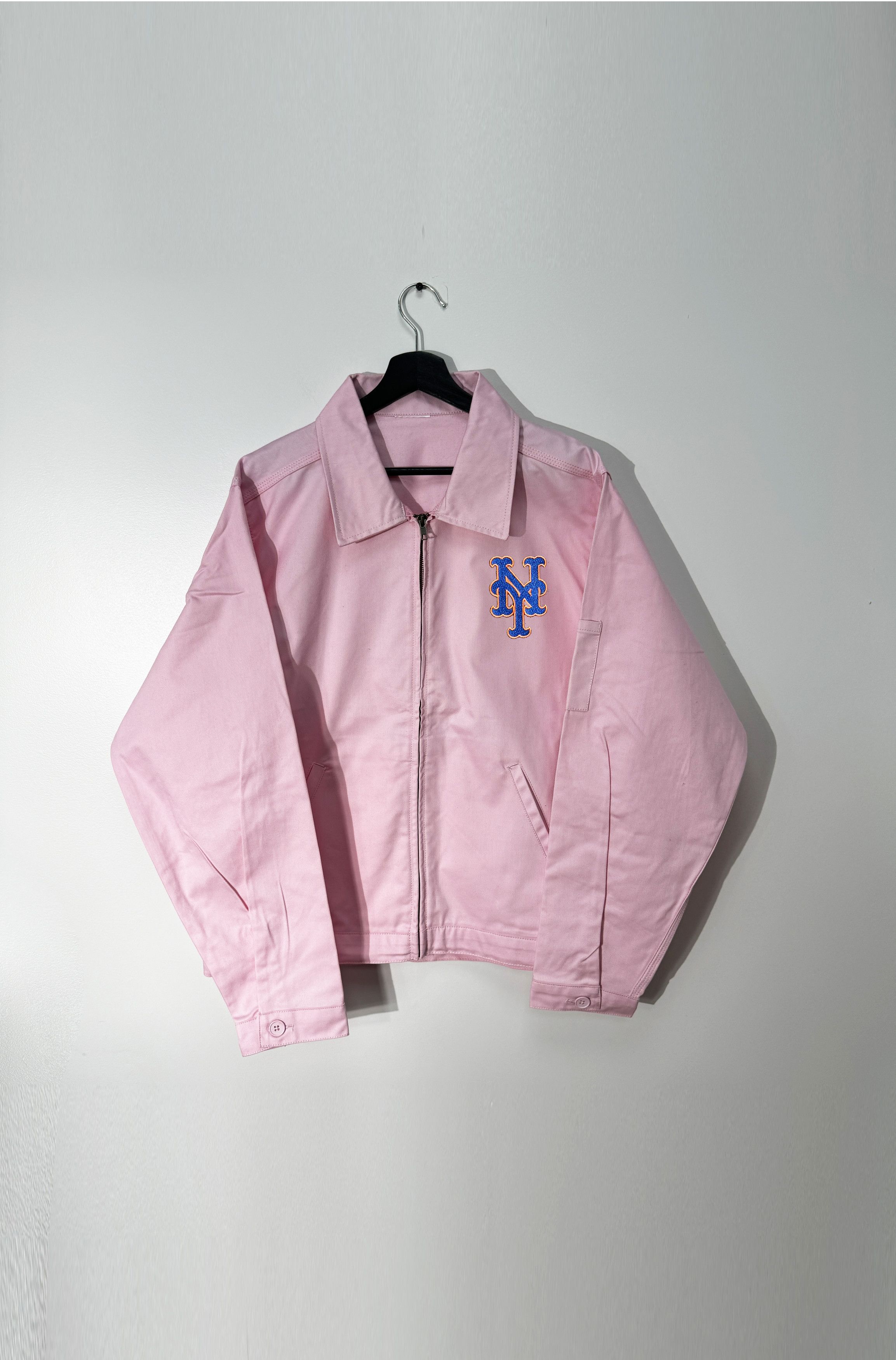 MLB NY Mets Pink Work Jacekt Size US XL / EU 56 / 4 - 1 Preview