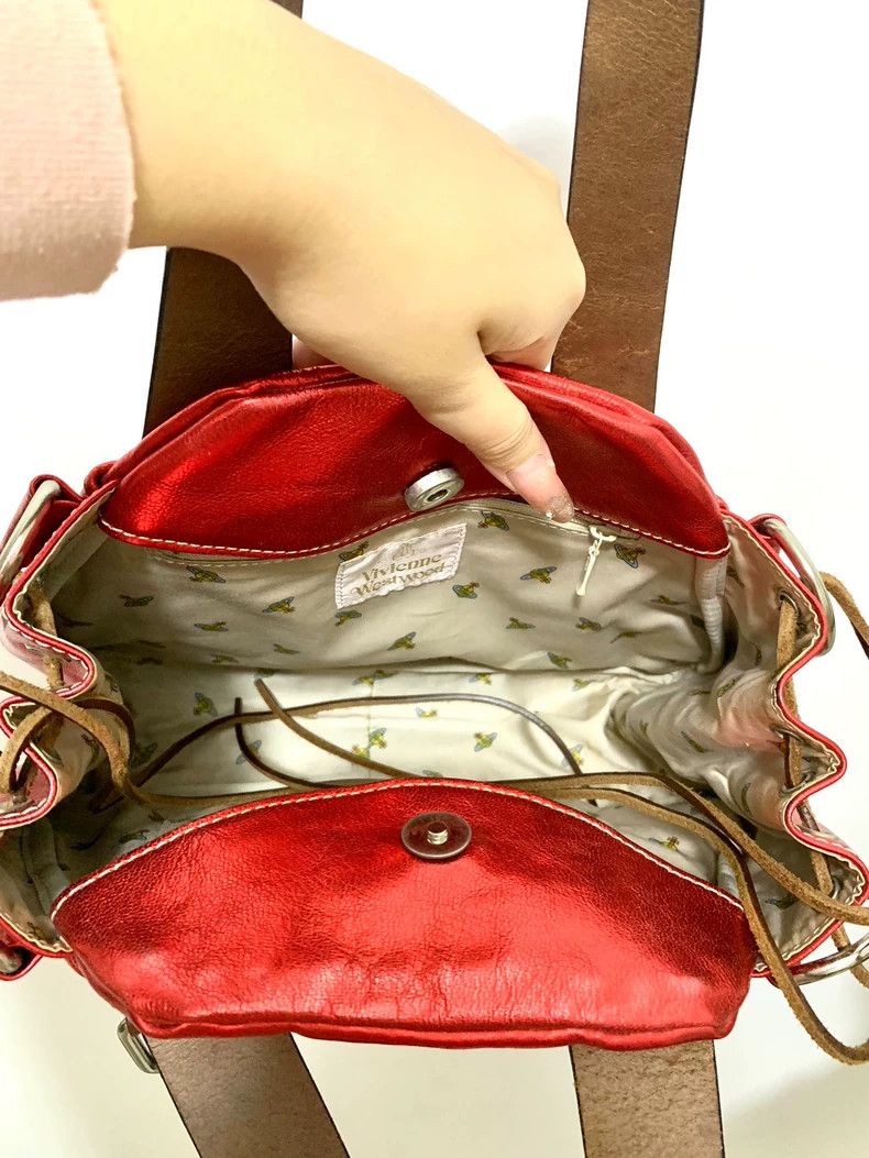 Vivienne Westwood Vivienne Westwood size os Rays laser red belt buckle handba Size ONE SIZE - 8 Thumbnail