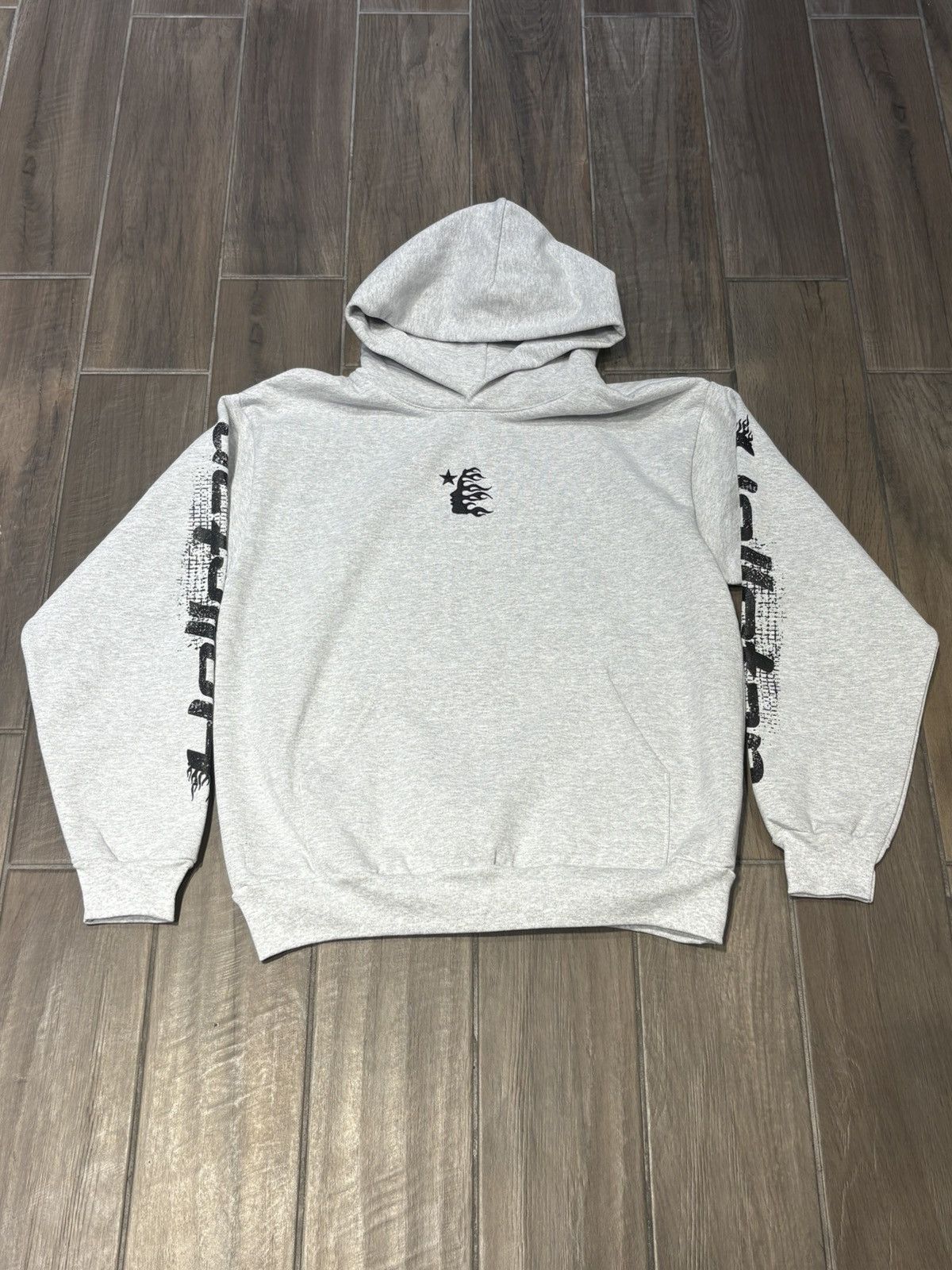 HELLSTAR HELLSTAR “SPEED HOODIE” - SIZE XL - (ASH GREY) | Grailed