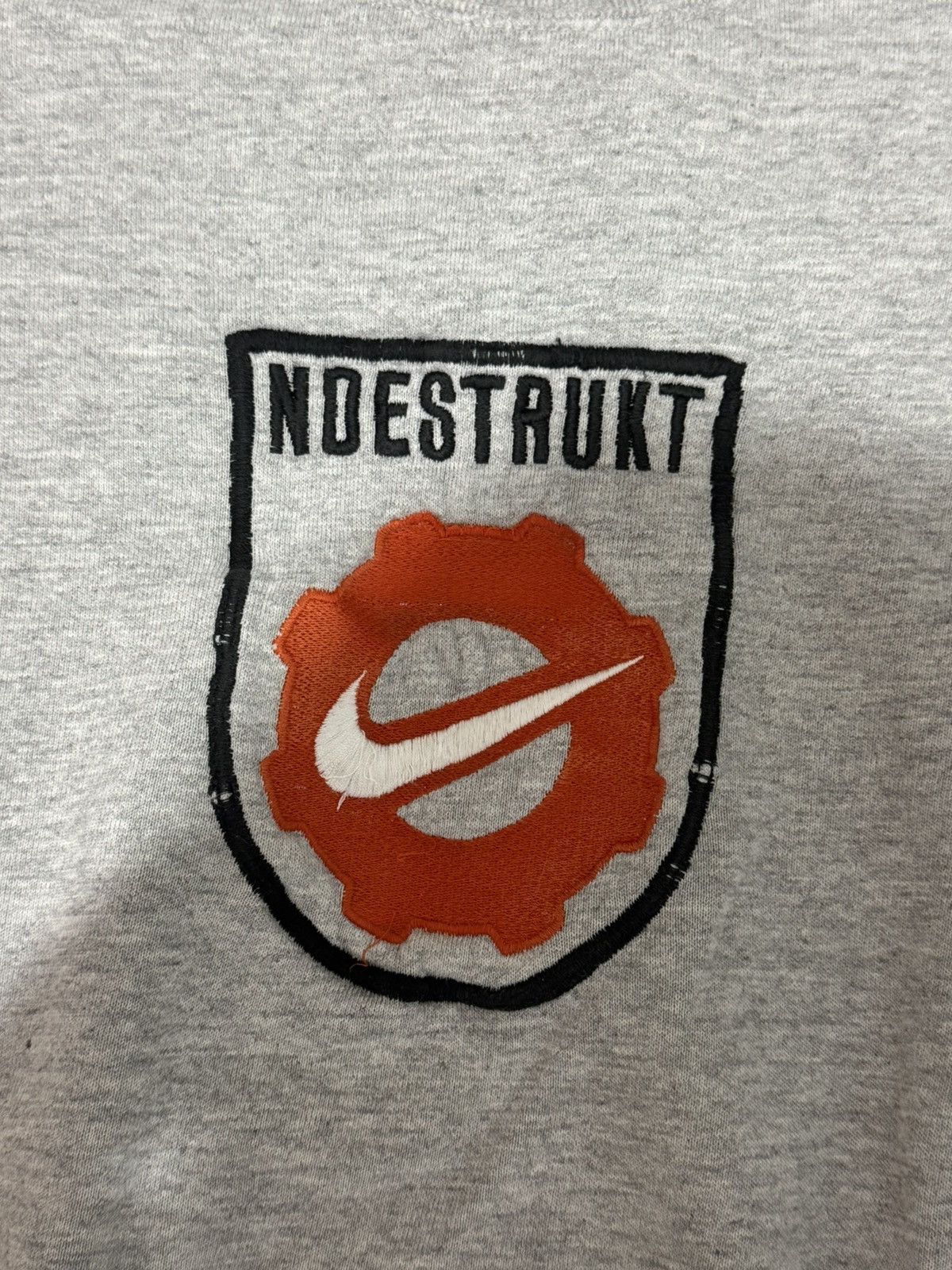 Nike Nike NDESTRUKT Crewneck Sweatshirt ’90s Rare Collector Piece Size US XL / EU 56 / 4 - 3 Thumbnail