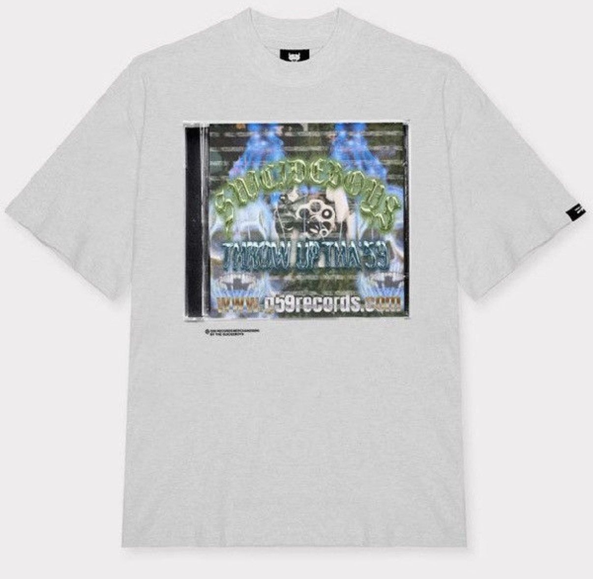 G59 Records G59 JEWEL CASE TEE (HEATHER GREY) Size US M / EU 48-50 / 2 - 1 Thumbnail