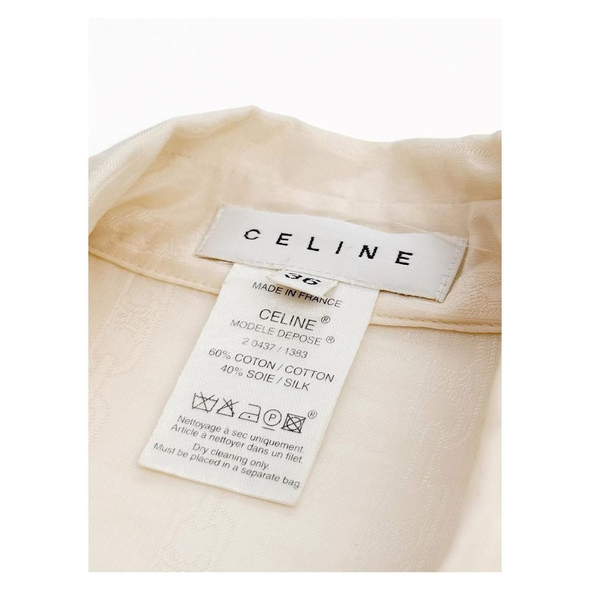 Celine Celine Silk Blouse Size XS / US 0-2 / IT 36-38 - 4 Thumbnail