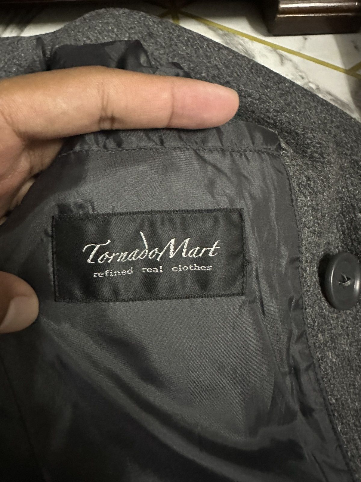 Tornado Mart 👹Tornado Mart Japan Double Breasted Wool Jacket (Woman) Size US S / EU 44-46 / 1 - 11 Thumbnail