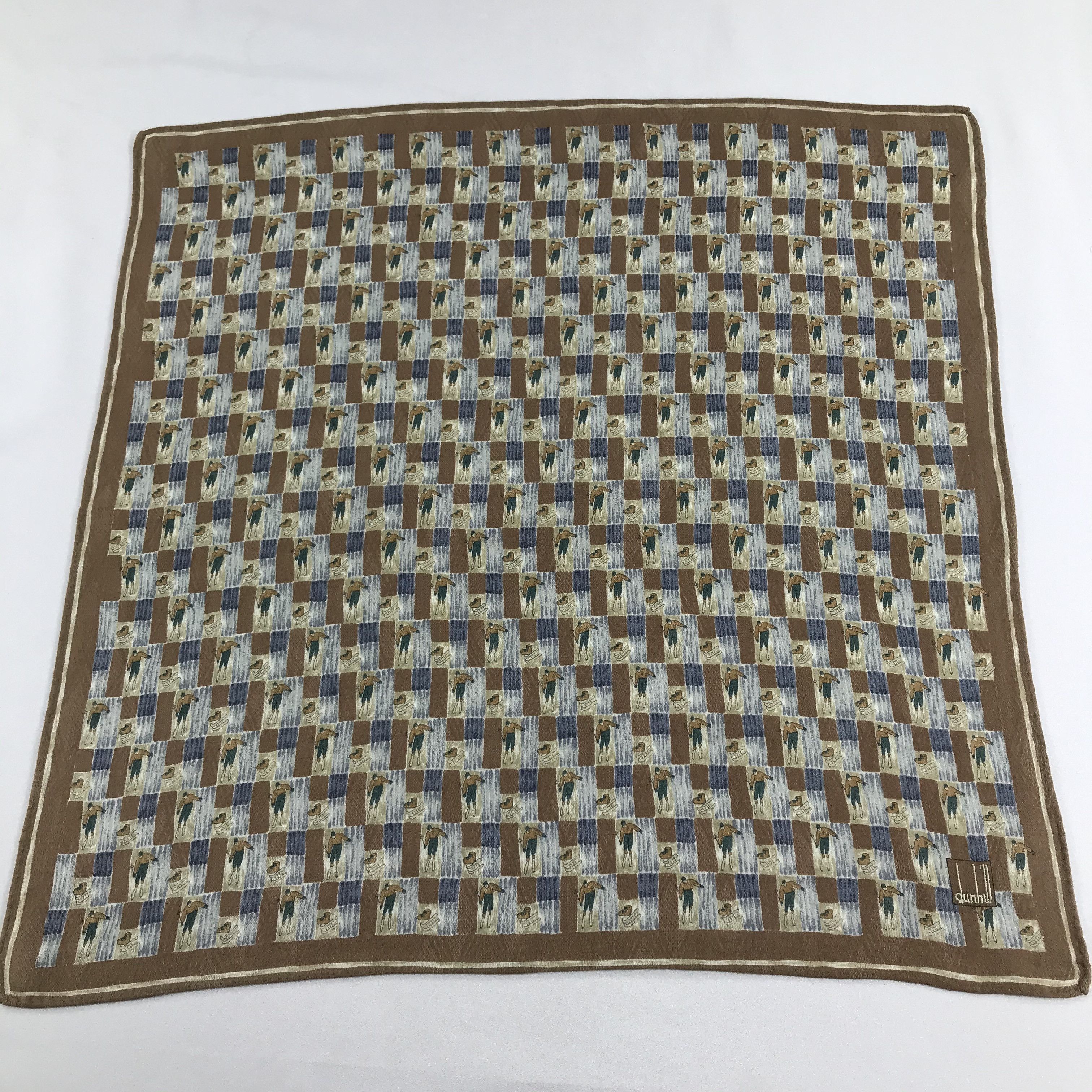 Alfred Dunhill Dunhill Handkerchief Neckerchief Bandana H1205 Size ONE SIZE - 2 Thumbnail