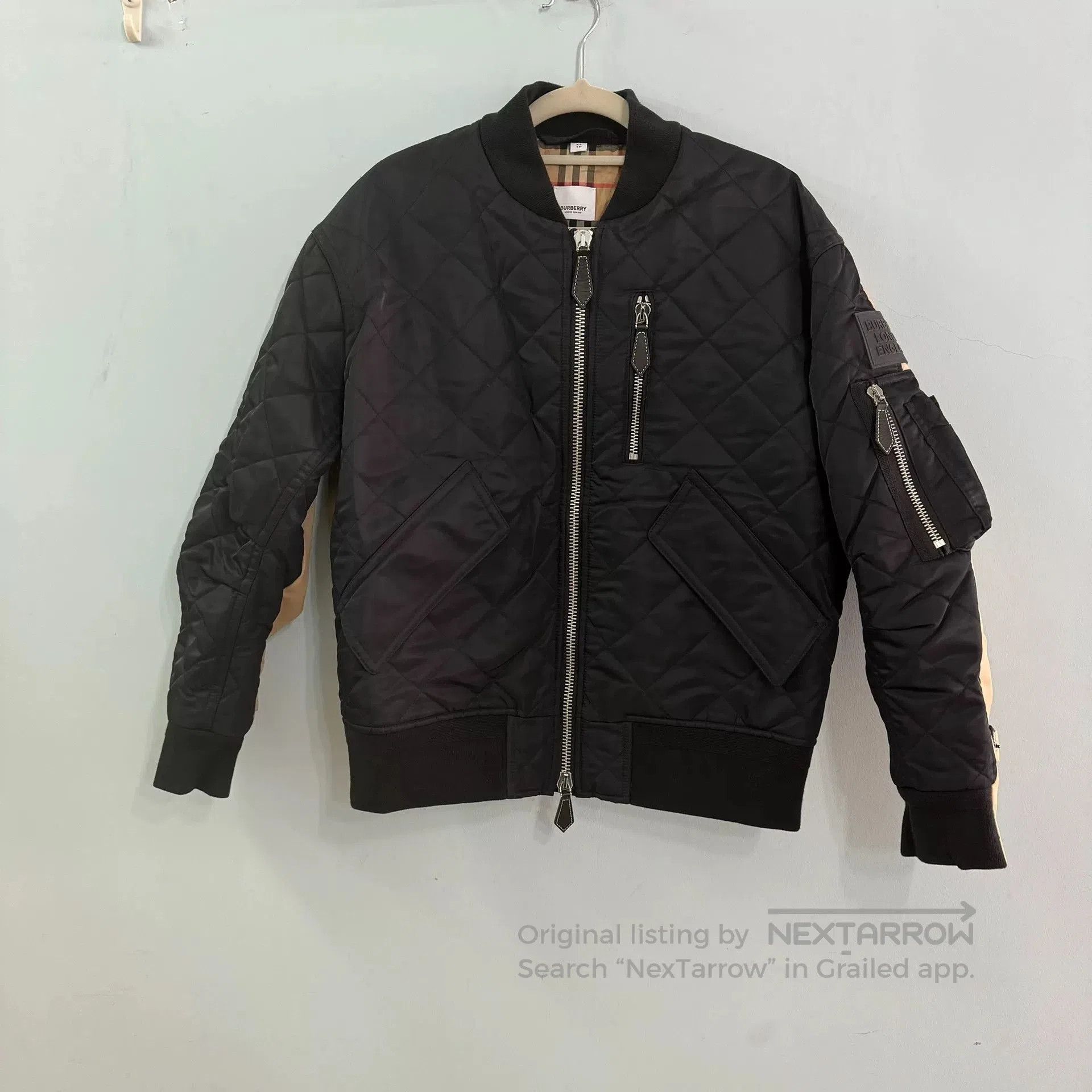 Burberry Burberry Paneled Bomber Jacket Limited XS. Size XS / US 0-2 / IT 36-38 - 1 Thumbnail