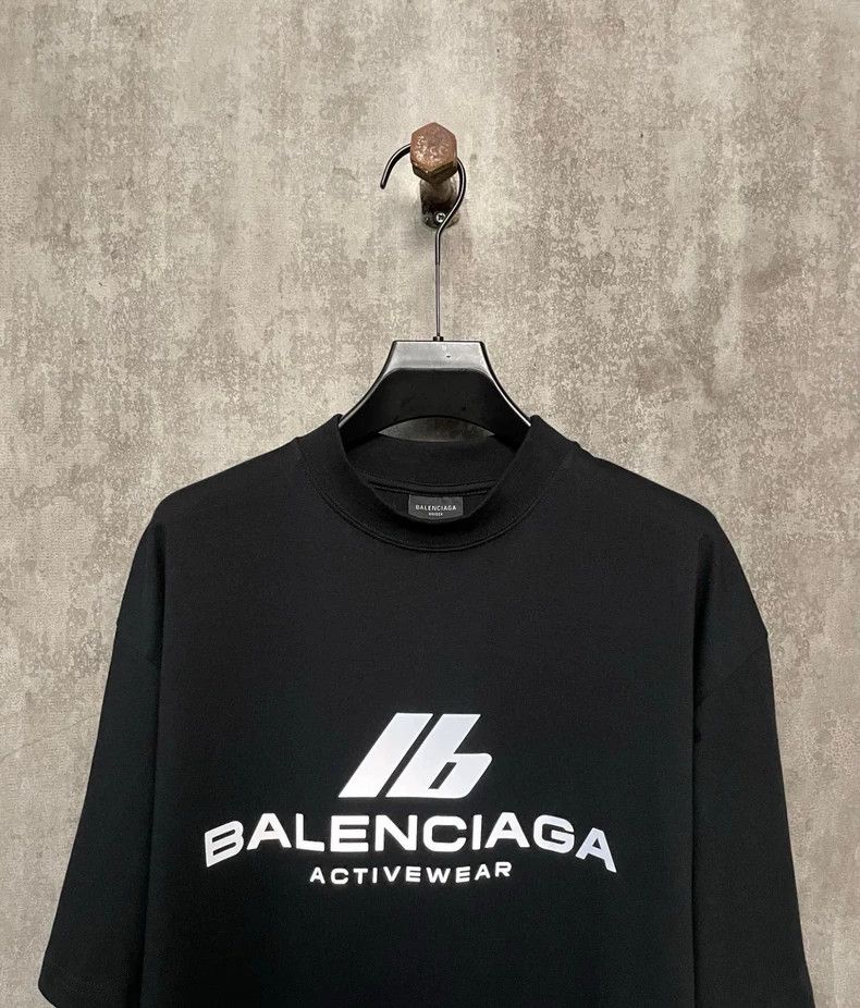 Balenciaga Balenciaga Black short-sleeved T-shirt Size US XS / EU 42 / 0 - 2 Thumbnail