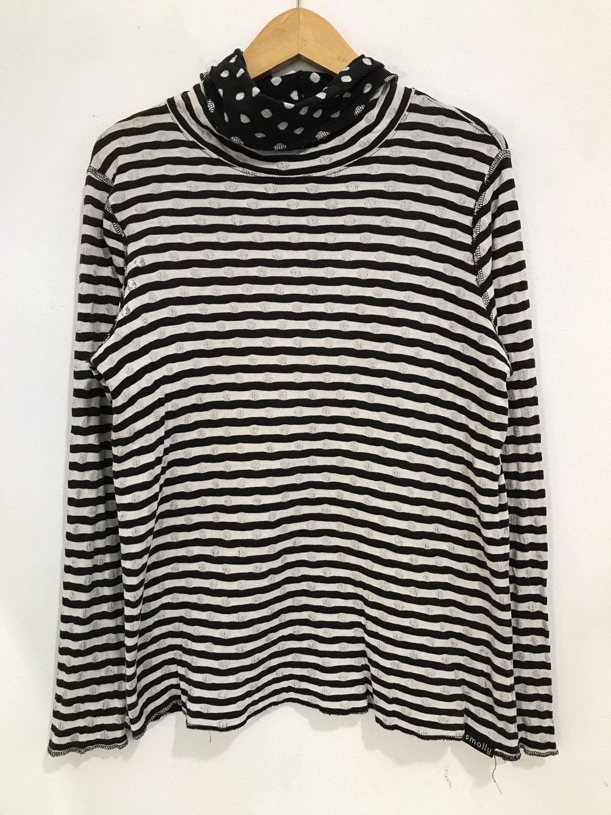 Yohji Yamamoto Undefined Reversible Striped Long sleeve polkadot Size US L / EU 52-54 / 3 - 1 Thumbnail