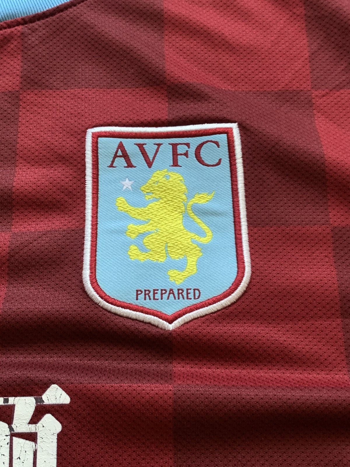 Nike 🔥NIKE ASTON VILLA 2011/12 HOME SOCCER JERSEY SHIRT Size US XL / EU 56 / 4 - 7 Thumbnail