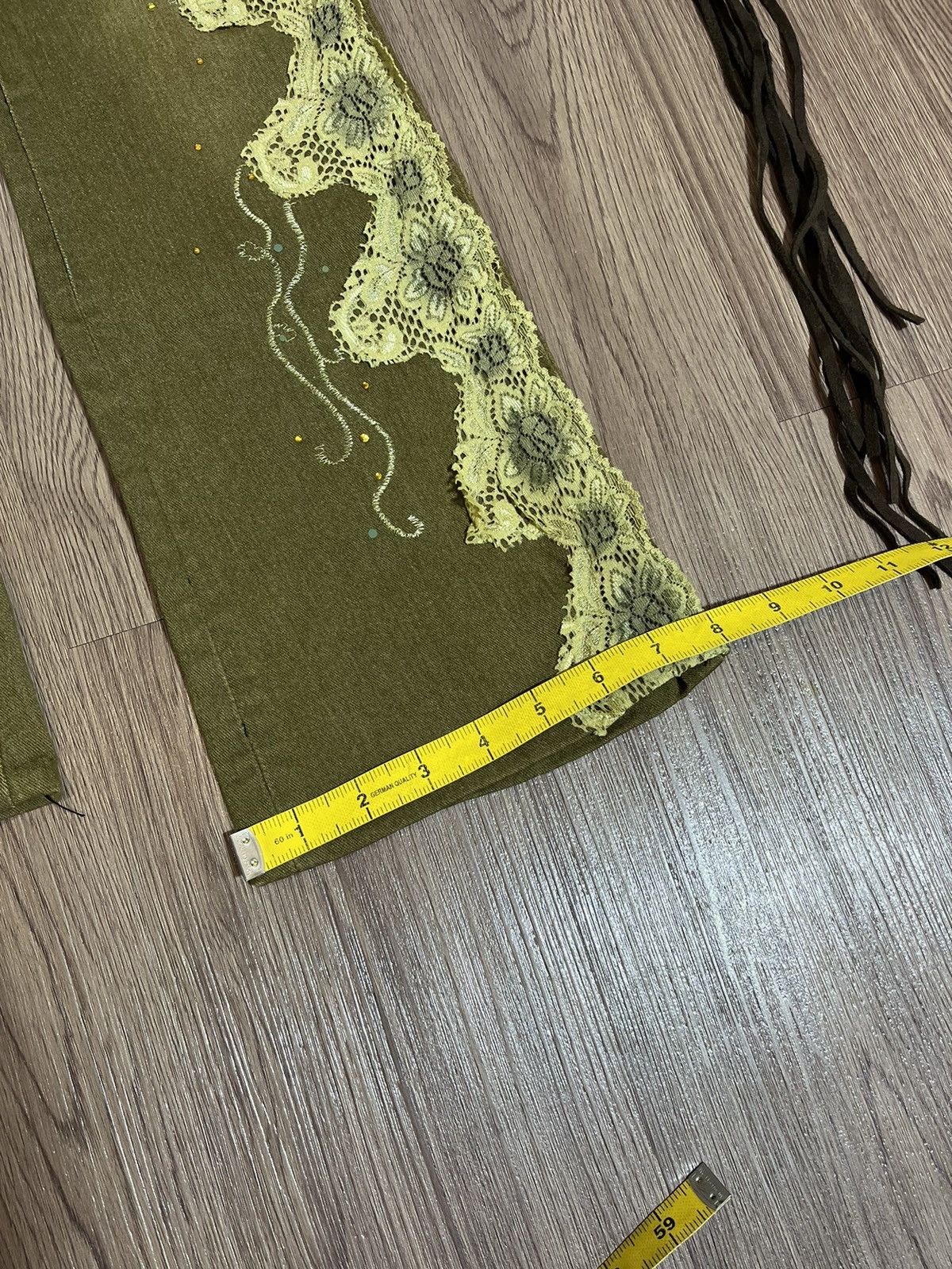 Cowboy Equipment 00’s World bazaar brocade pattern with leather strap Size 26" / US 2 / IT 38 - 12 Thumbnail