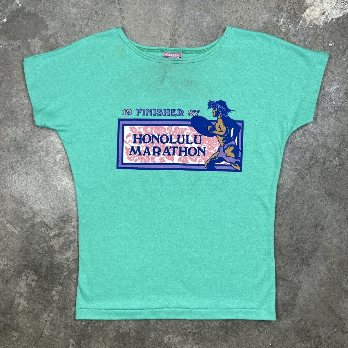 Vintage 1987 Honolulu Marathon Top Size US M / EU 48-50 / 2 - 1 Thumbnail