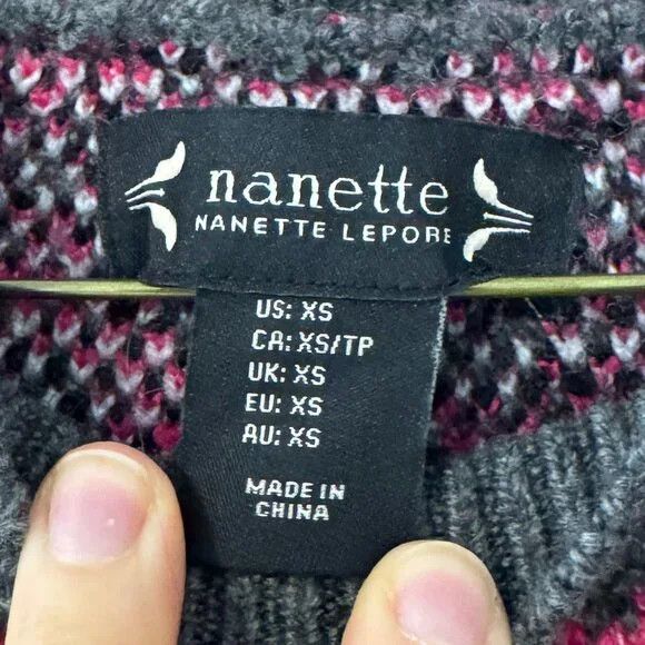 Nanette Lepore Nanette Lepore wool 'Cherry Blossom' sweater Size S / US 4 / IT 40 - 4 Thumbnail