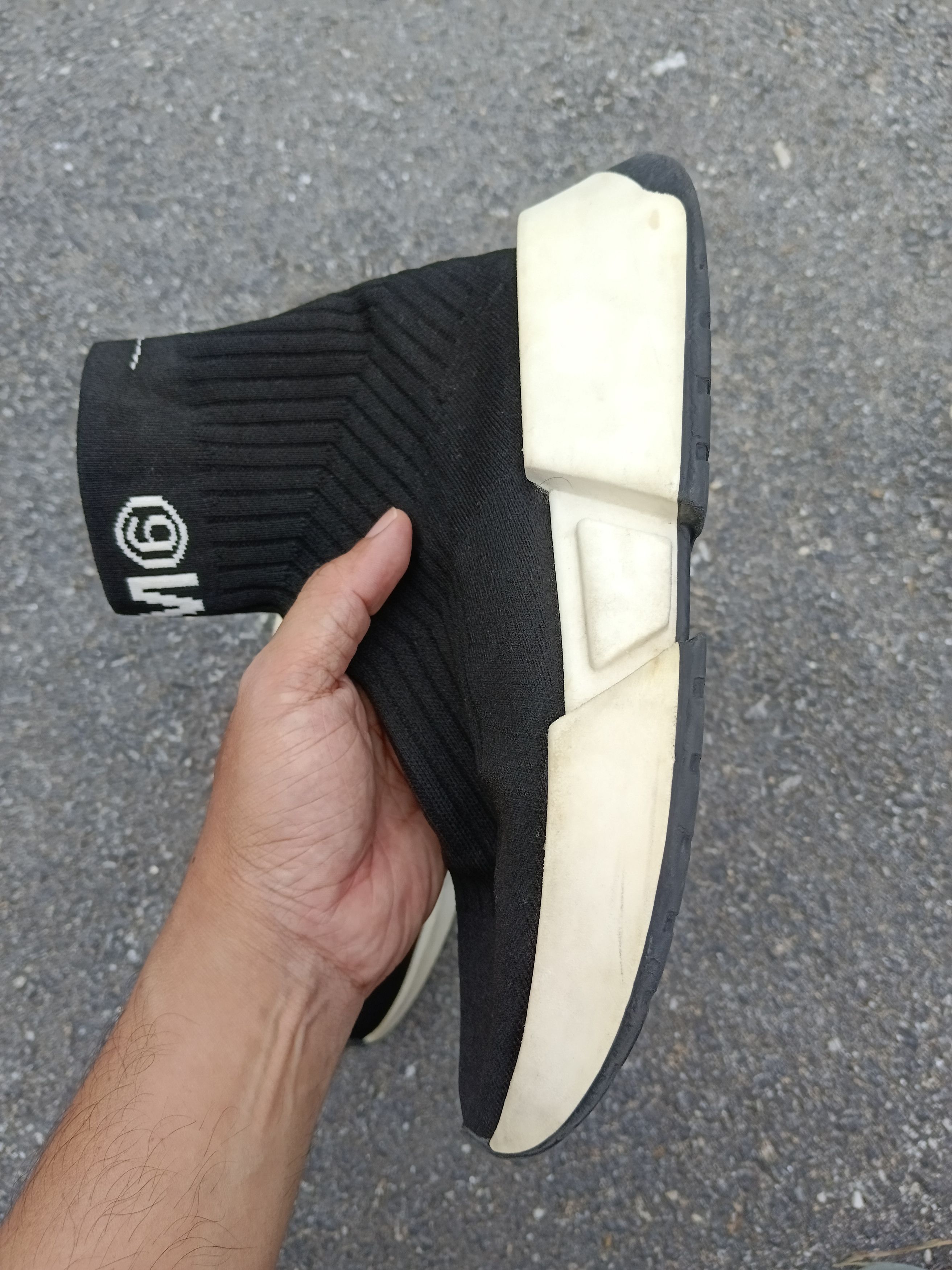 Maison Margiela MM6 SOCK SNEAKERS Size US 7 / IT 37 - 4 Thumbnail