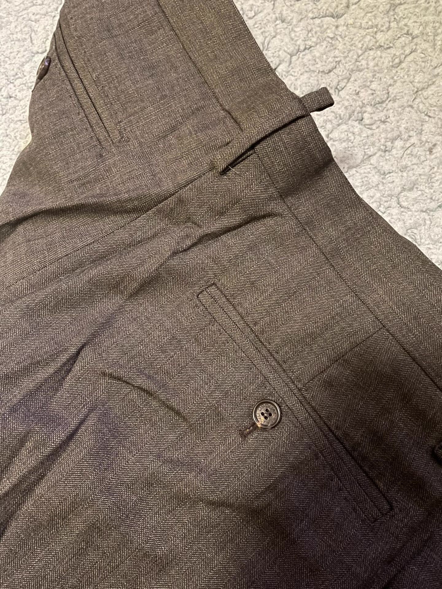 Dsquared2 Dsquared2 (D2) Dark Grey Wool Suit Set, Size 46R - 4 Thumbnail