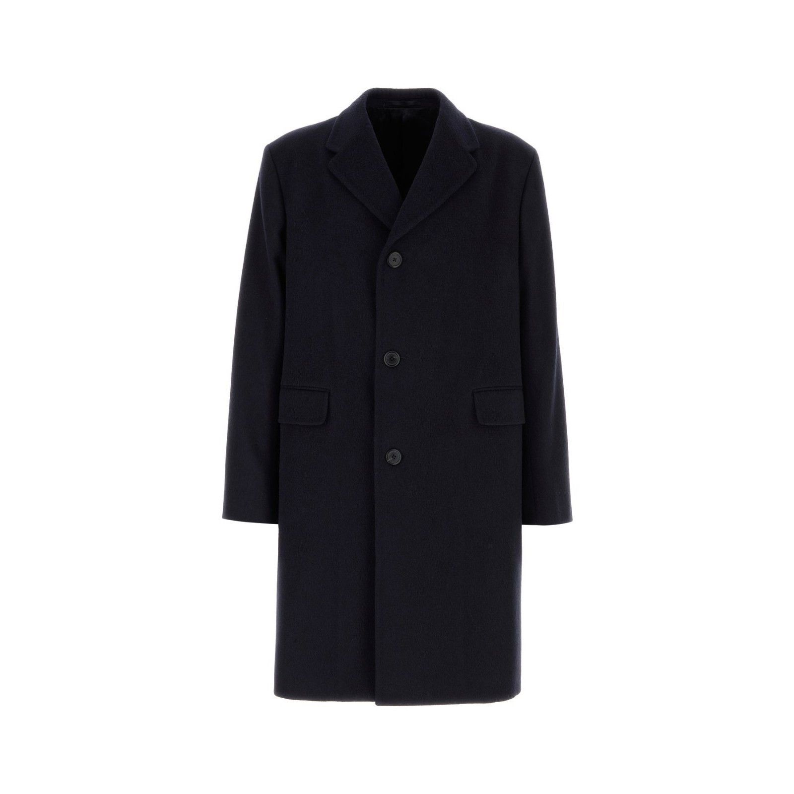 Prada PRADA Midnight Blue Wool Coat New & Authentic (Men's size:M; Size US M / EU 48-50 / 2 - 1 Thumbnail
