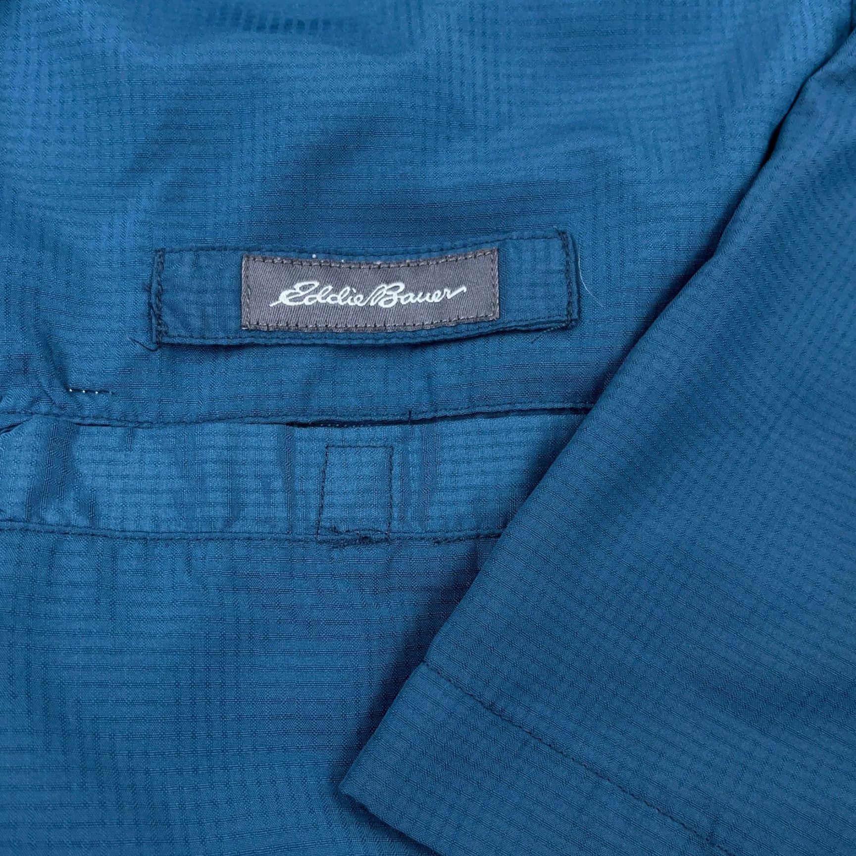 Eddie Bauer Eddie Bauer Shirt Men XXL Blue Button Up Camp Outdoors Performance Vented Aqua Size US XXL / EU 58 / 5 - 6 Thumbnail