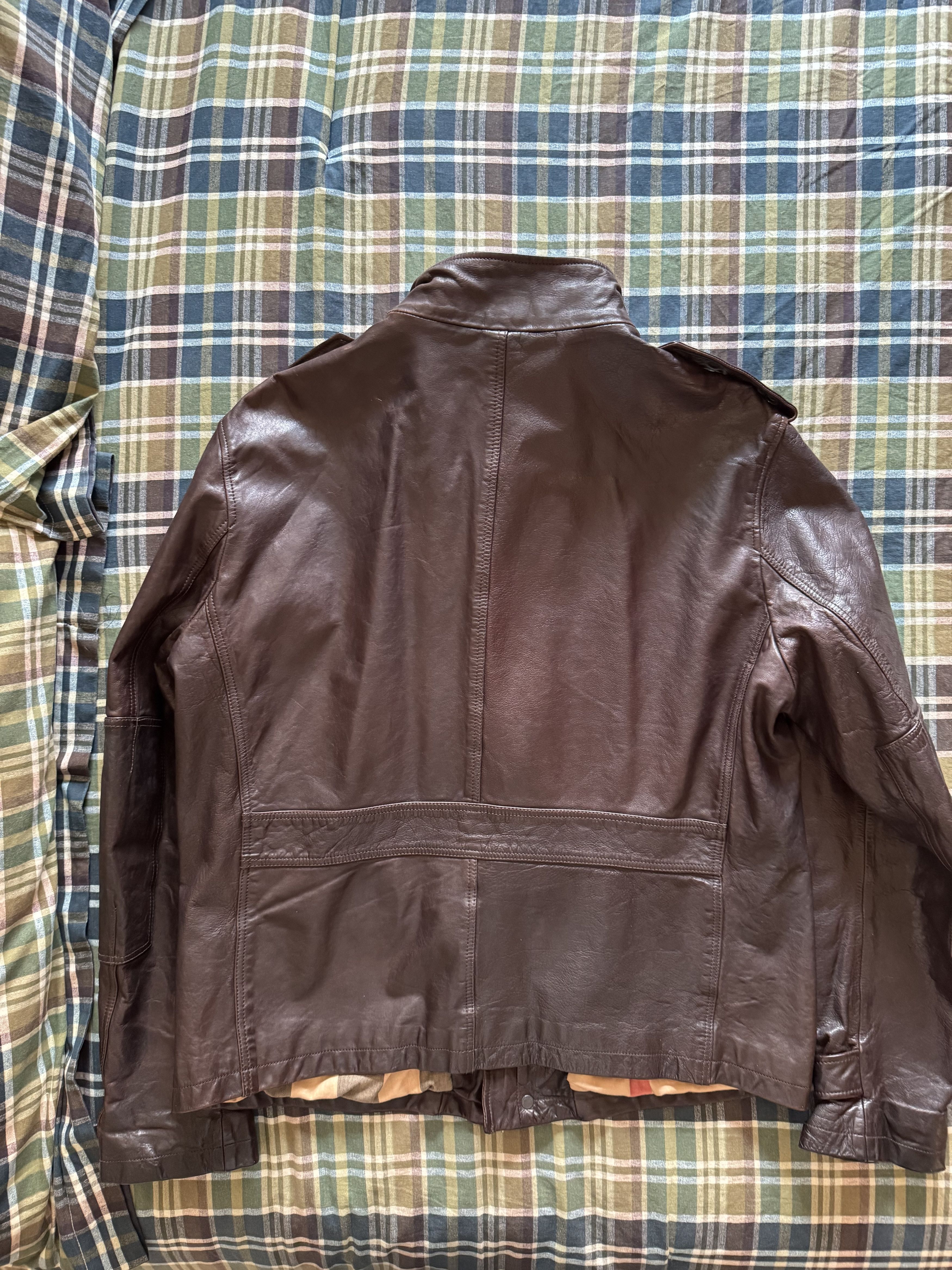 Burberry Final Price Burberry Leather jacket Size US XL / EU 56 / 4 - 2 Thumbnail