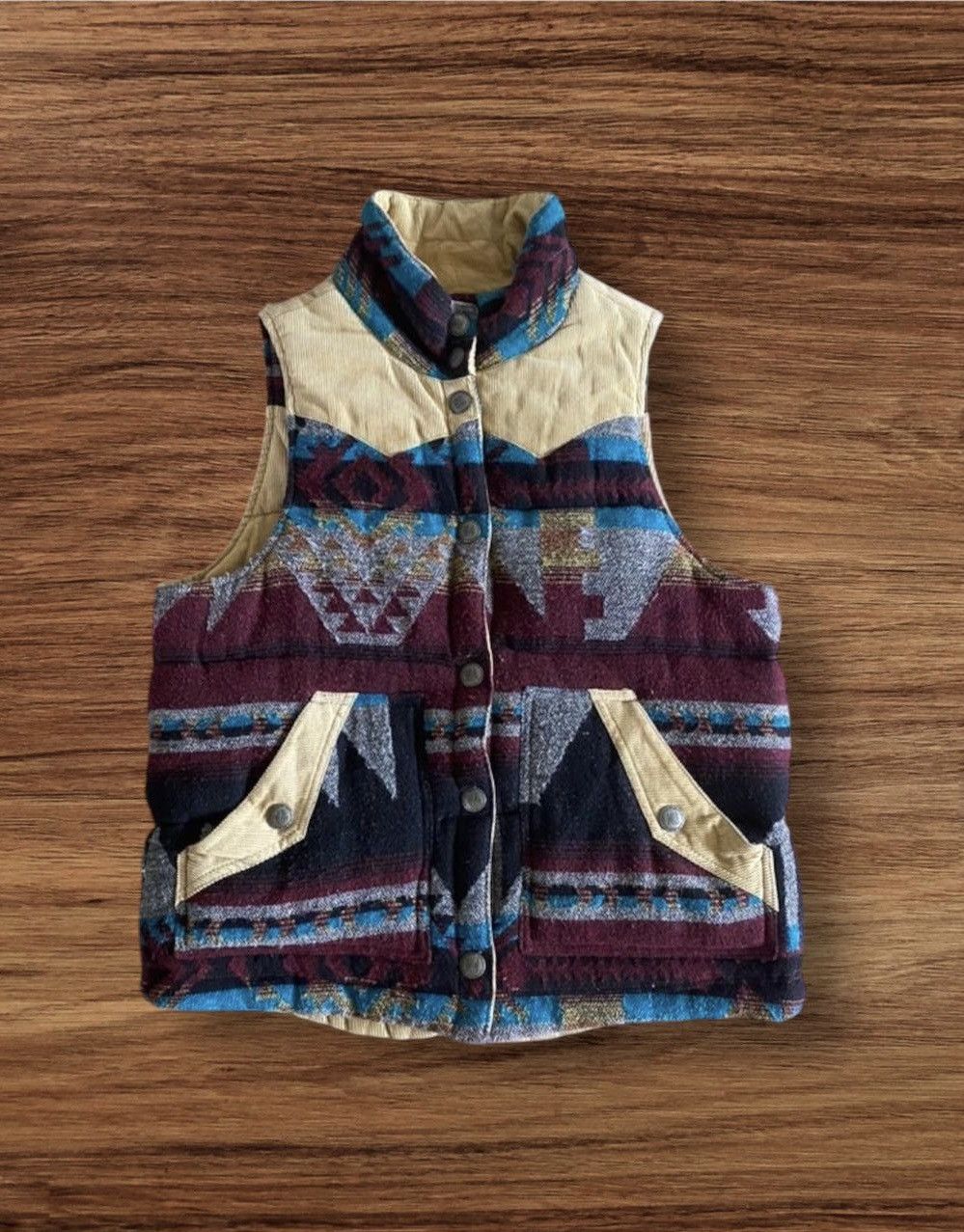 Japanese Brand Vintage Japanese Brand ANTI BALLISTIC Navajo Style Vest Size US S / EU 44-46 / 1 - 1 Thumbnail