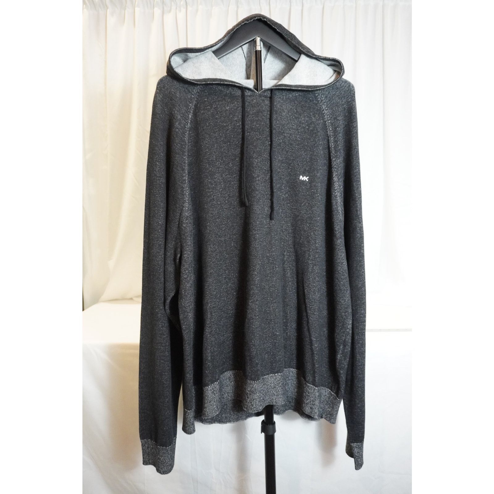 Michael Kors Michael Kors Mens Knit Hoodie Sweater Lightweight Pullover Size US XXL / EU 58 / 5 - 1 Thumbnail