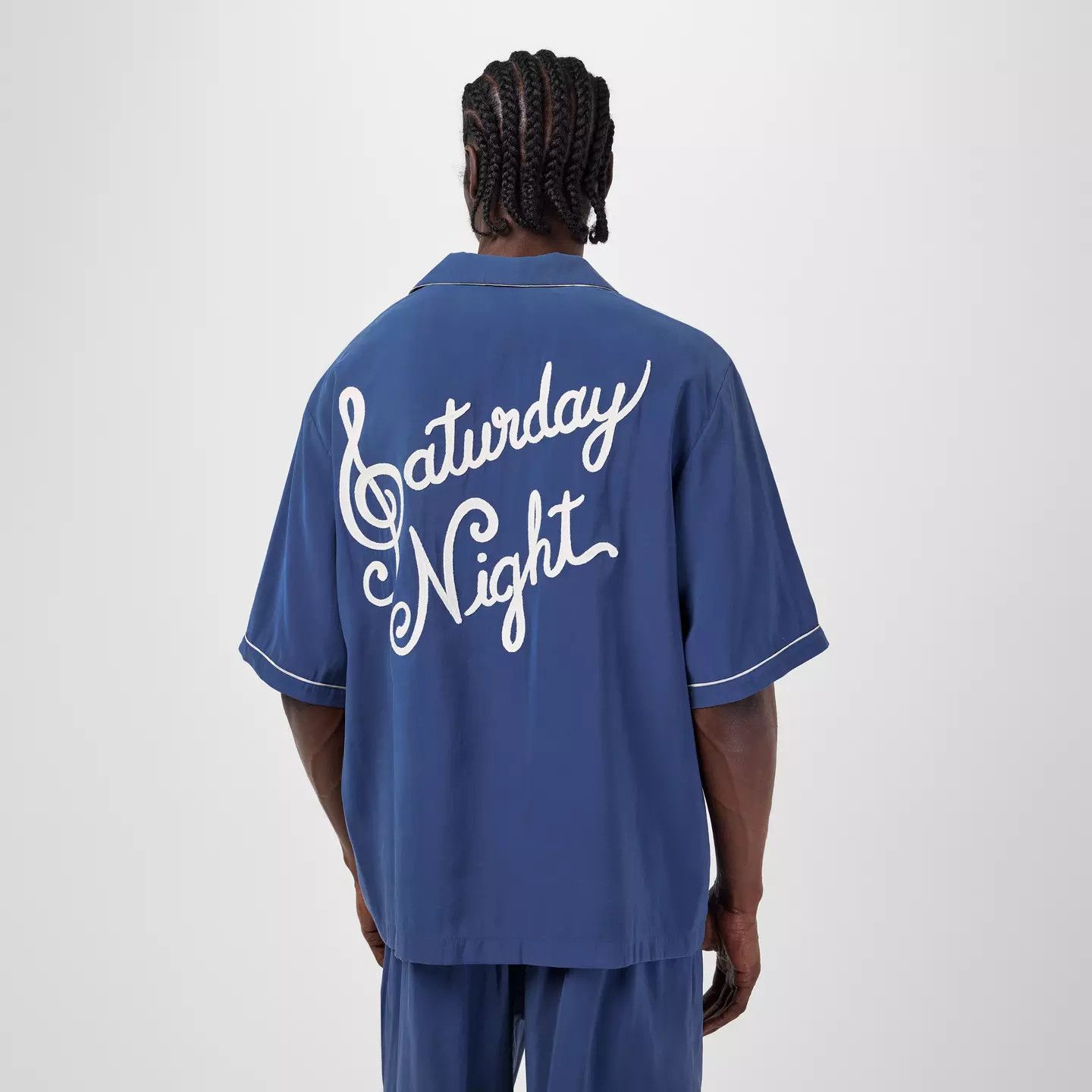 Amiri o1g2r1mq0426 Saturday Shirt in Navy Size US L / EU 52-54 / 3 - 4 Thumbnail