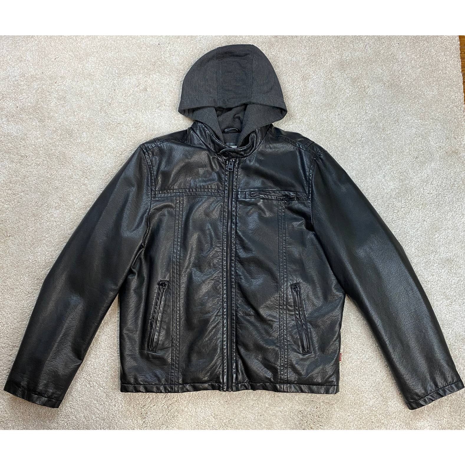 Levi's × Stussy Levi's x Stussy Leather Trucker Jacket | Grailed