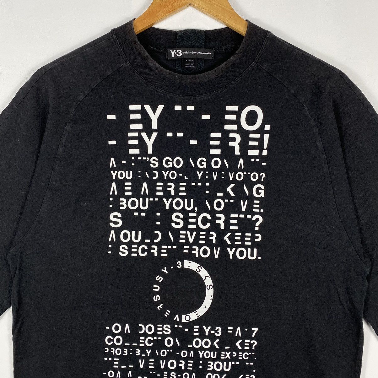 Adidas × Y-3 ADIDAS Y-3 By Yohji Yamamoto Tee Size US XS / EU 42 / 0 - 3 Thumbnail
