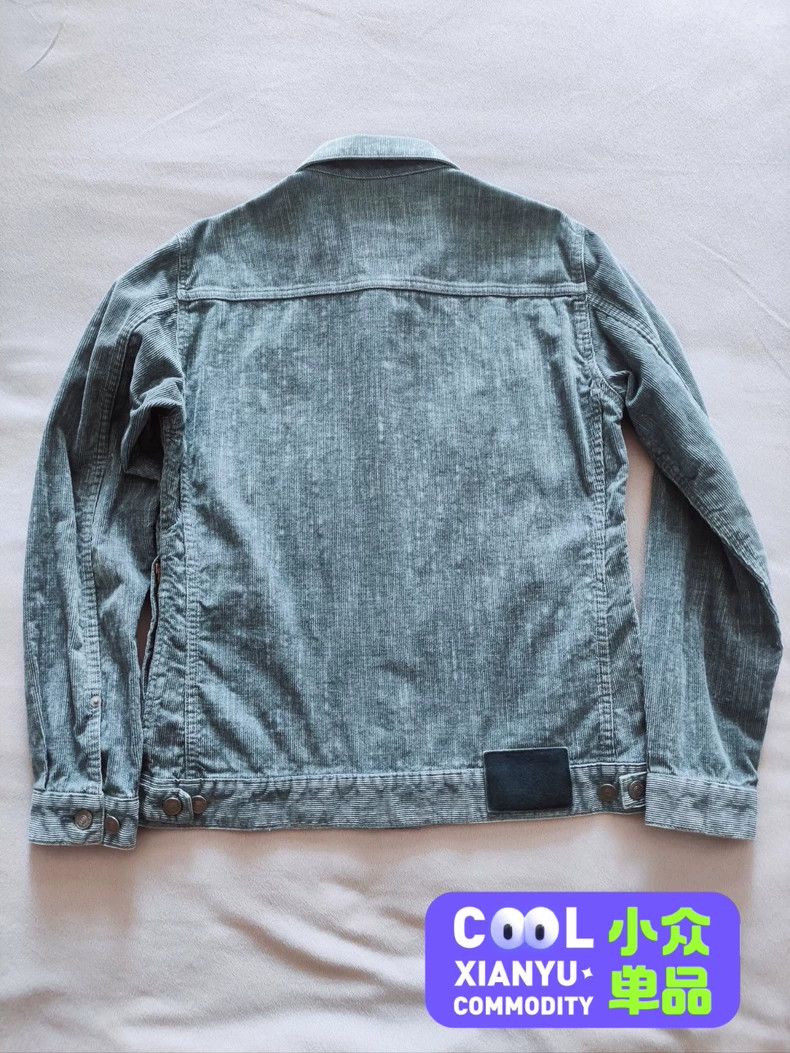 Visvim visvim Blue washed corduroy jacket 2506-Nextarrow Size US M / EU 48-50 / 2 - 2 Thumbnail