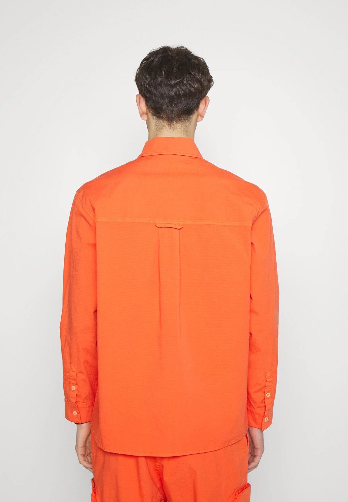 Henrik Vibskov !DS! SS23 Henrik Vibskov Flame Orange Cargo Shirt Size US XL / EU 56 / 4 - 7 Thumbnail