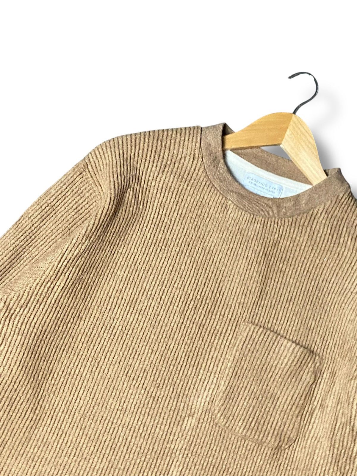 Ciaopanic × Japanese Brand × Vintage Ciaopanic Typy Brand Waffle Long Sleeve Sweatshirt (120) Size US L / EU 52-54 / 3 - 4 Thumbnail