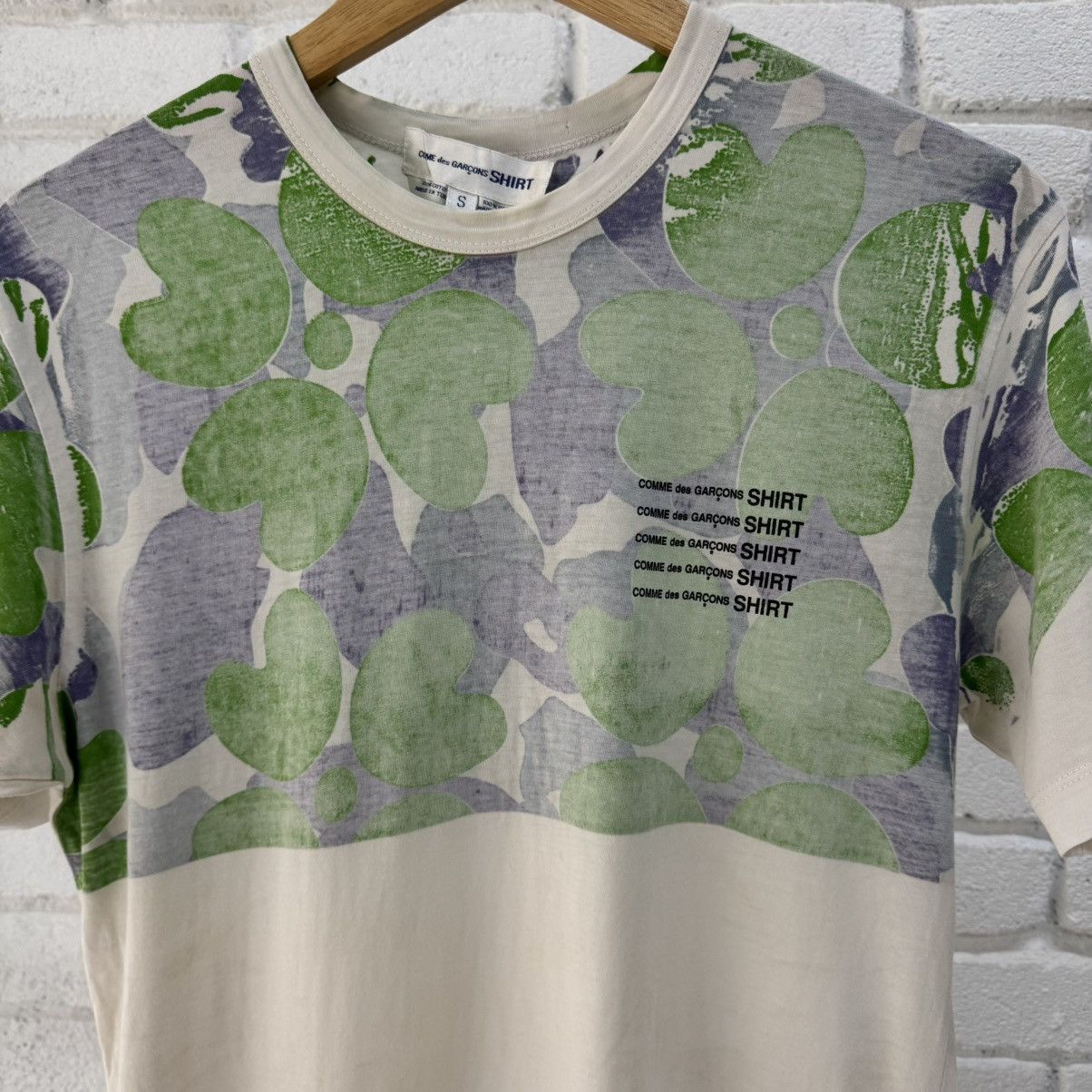 Comme des Garcons SHIRT CDG Shirt Floral Tee Size US S / EU 44-46 / 1 - 4 Thumbnail