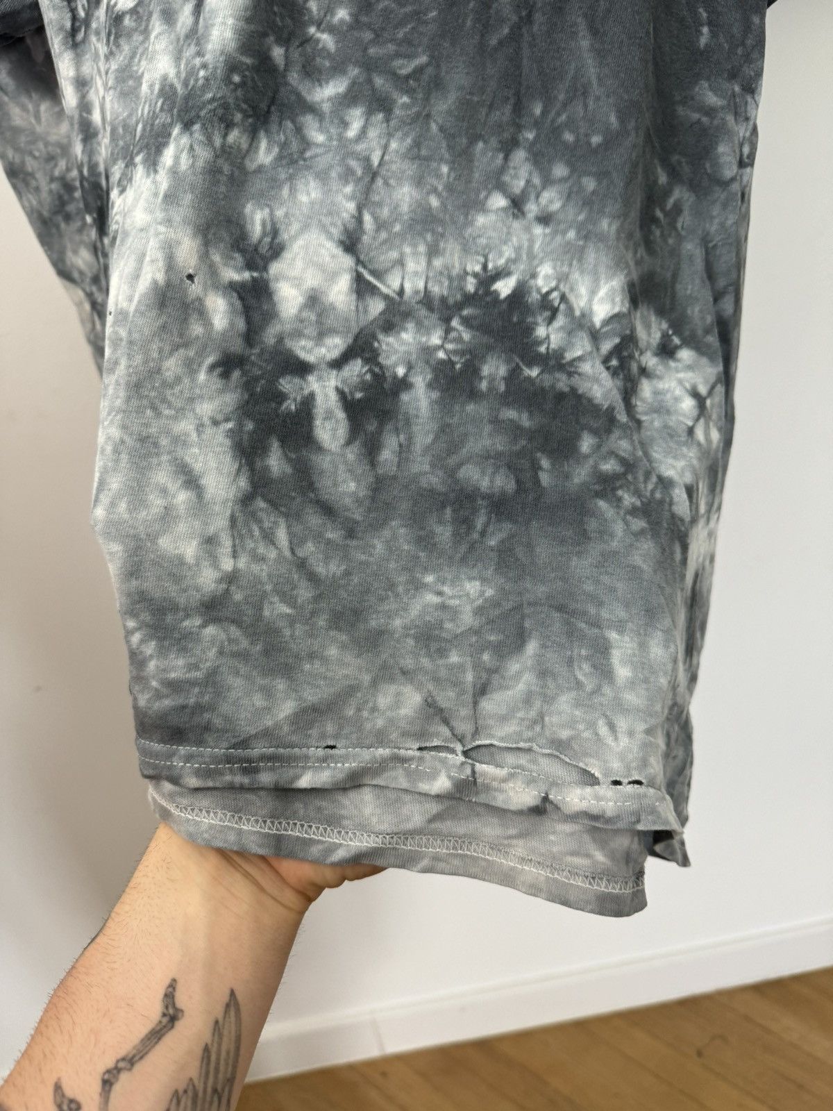 Band Tees Vintage ACDC Rock or Bust tie dye band tee rare distressed Size US XXL / EU 58 / 5 - 5 Thumbnail