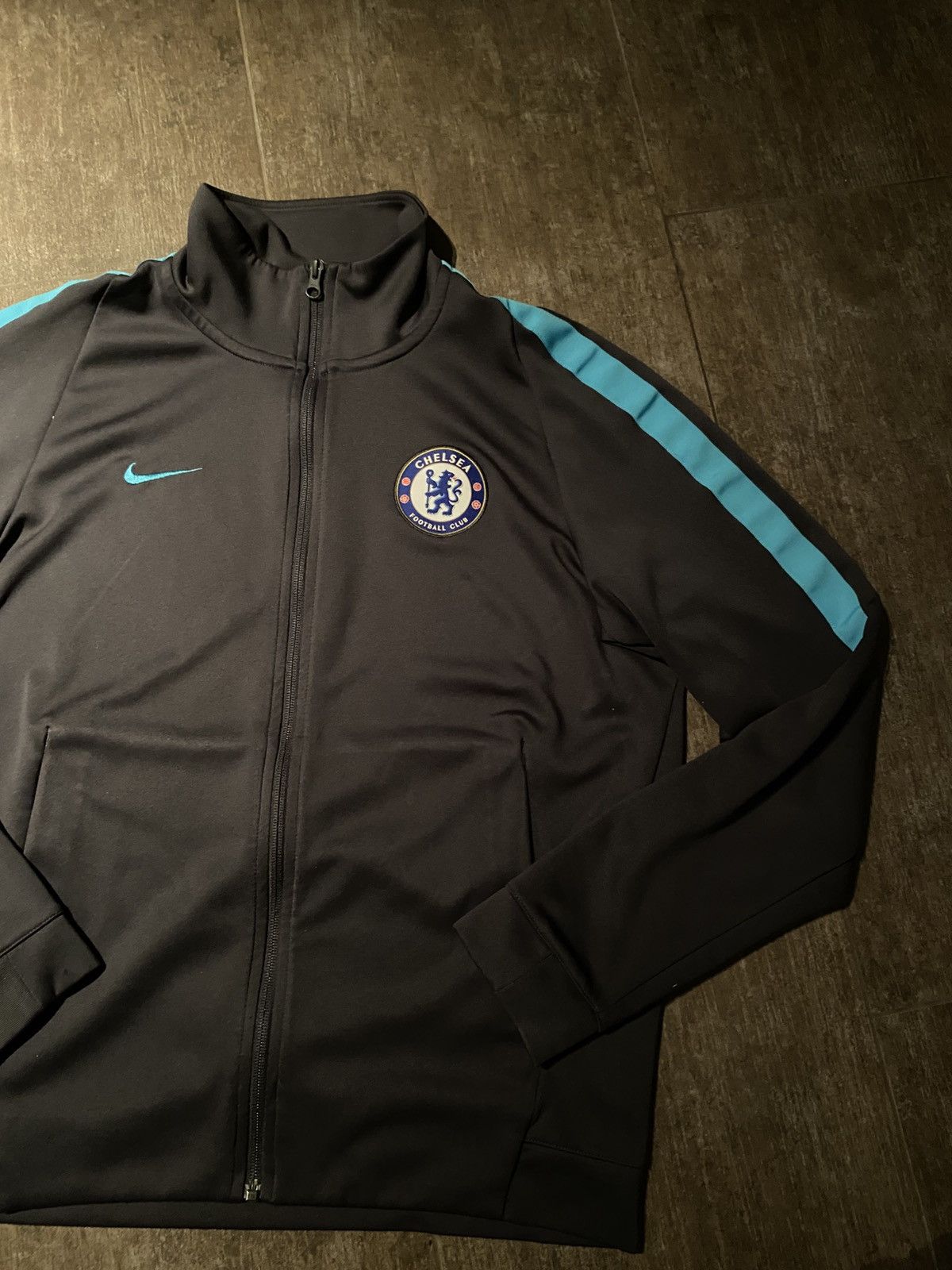 Nike Grey Chelsea Fc Jacket from 2017 | Size M | New Size US M / EU 48-50 / 2 - 2 Thumbnail