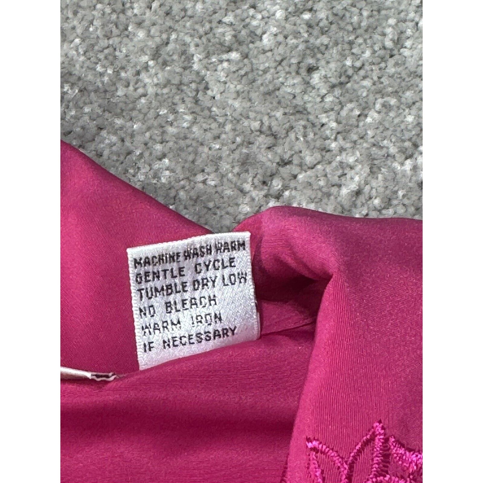 Other Vintage 80s Hot Pink Top Womens 8 Shoulder Pads Korea Dainty Size M / US 6-8 / IT 42-44 - 9 Thumbnail