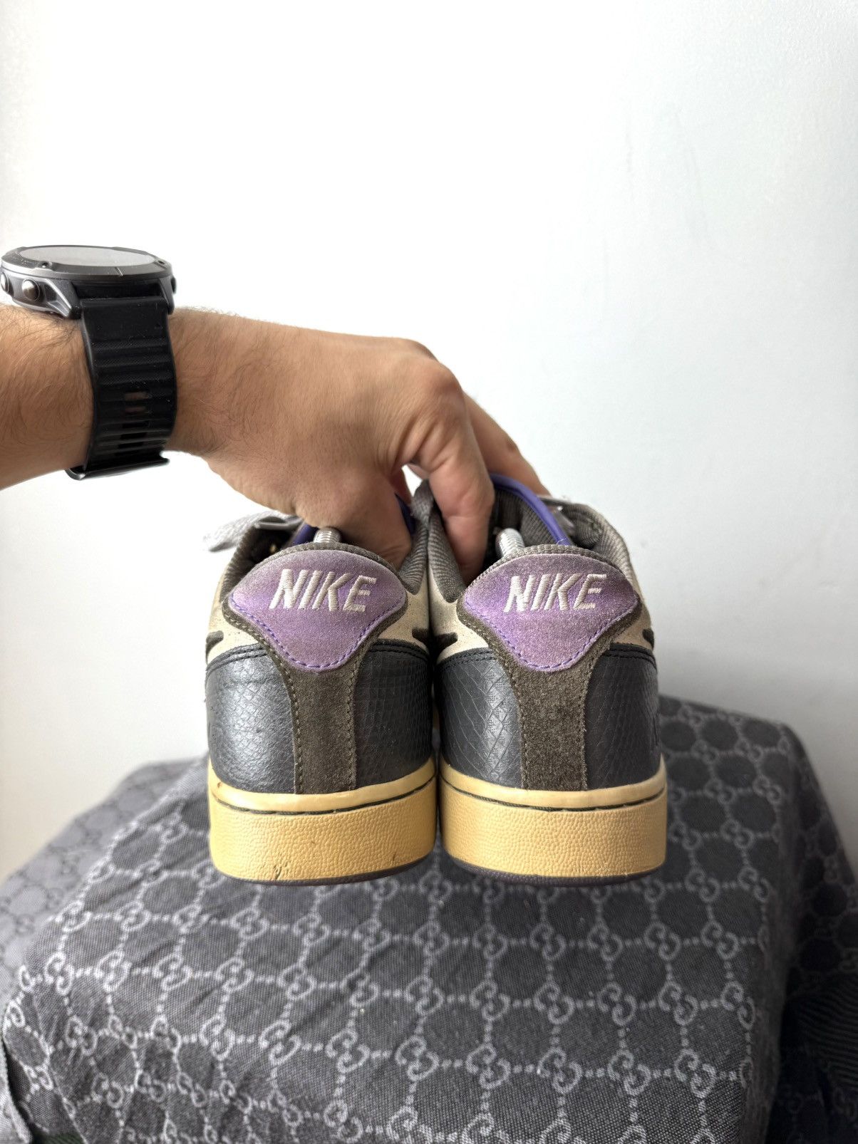 Nike Rare! Vintage Nike Terminator Dunk Sneakers Size US 8.5 / EU 41-42 - 9 Thumbnail
