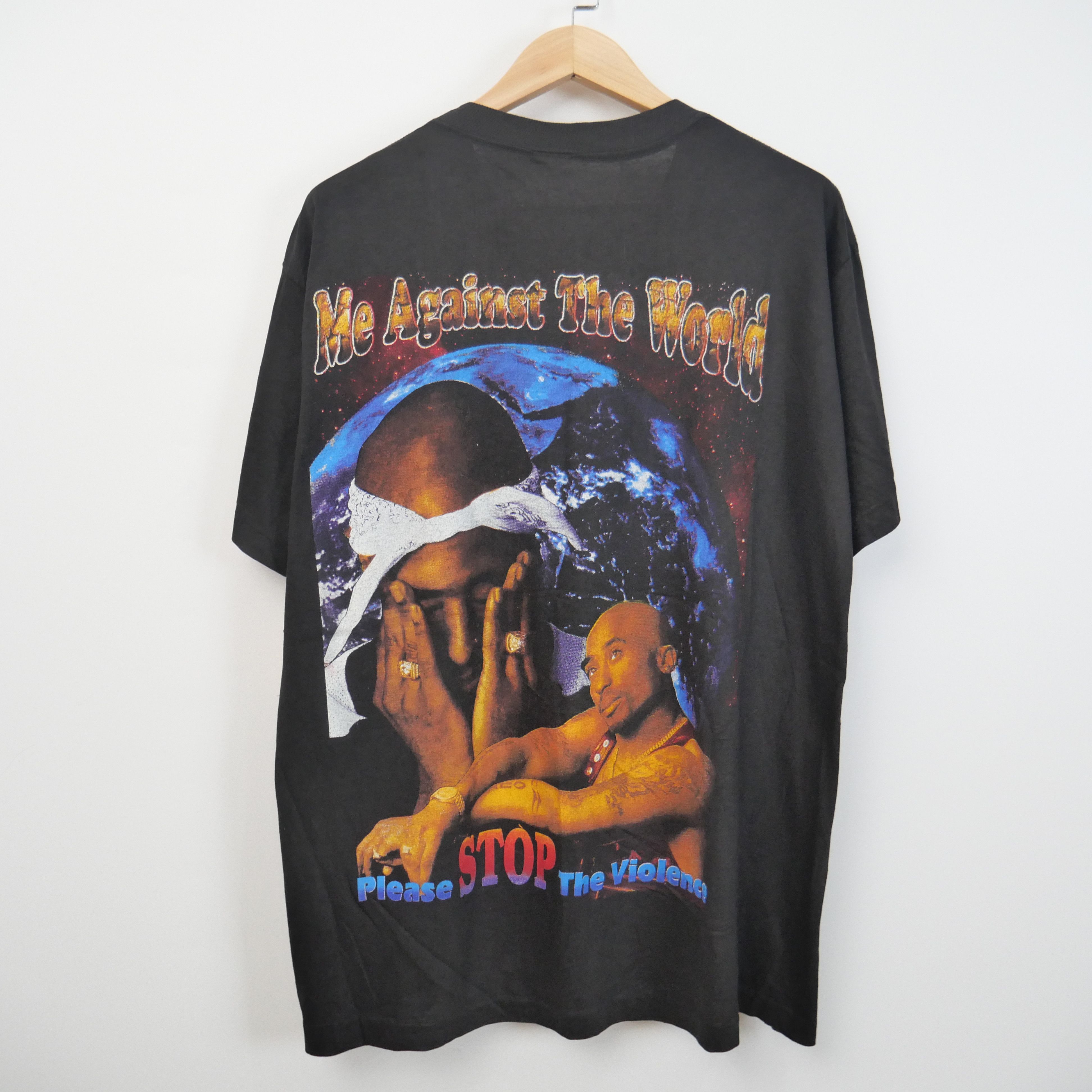 Other Vintage 2Pac 90s Shirt Size US XL / EU 56 / 4 - 2 Thumbnail