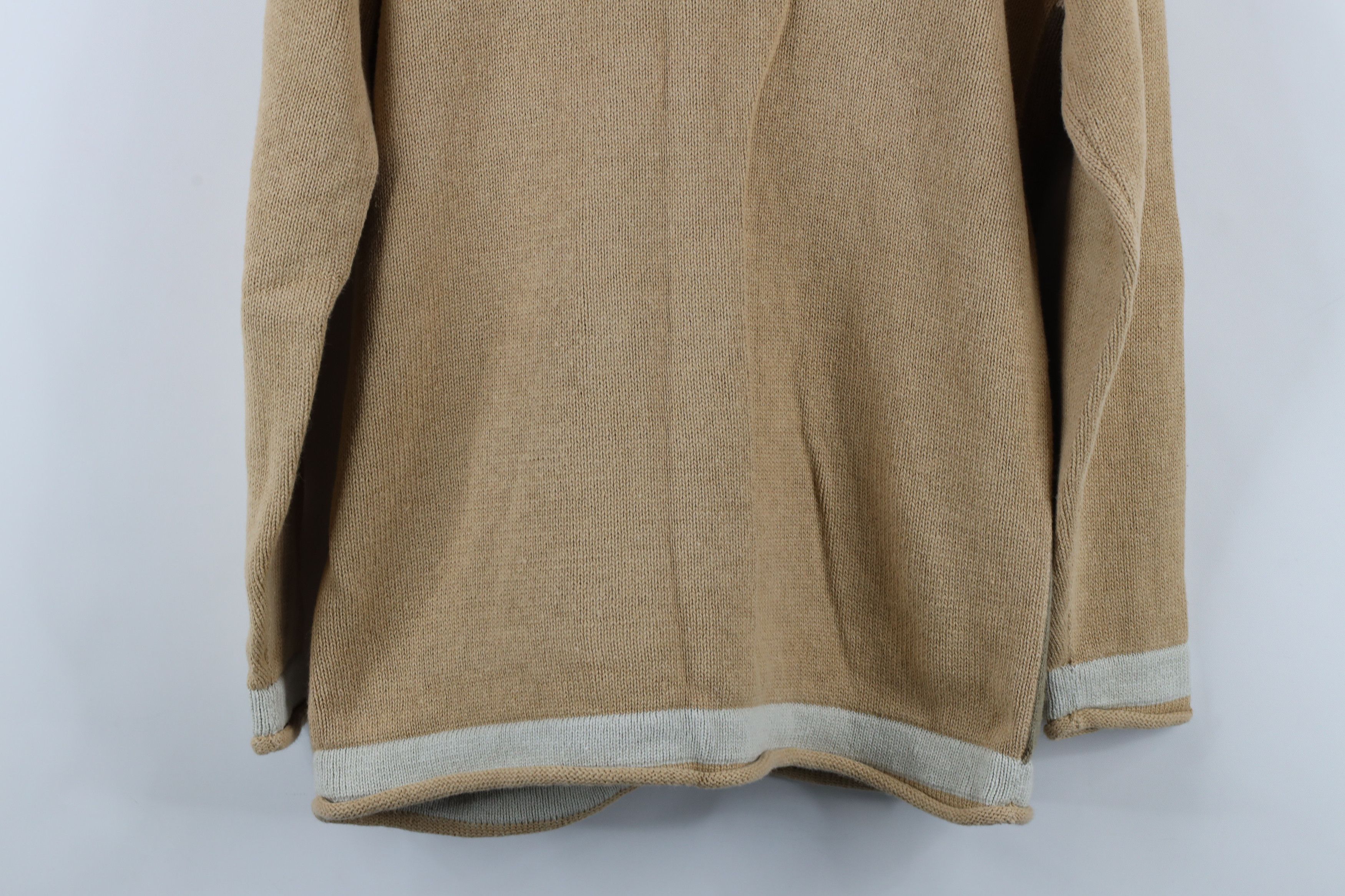 Vintage Vintage 90s Streetwear Autumn Leaf Knit Cardigan Sweater Size S / US 4 / IT 40 - 11 Thumbnail