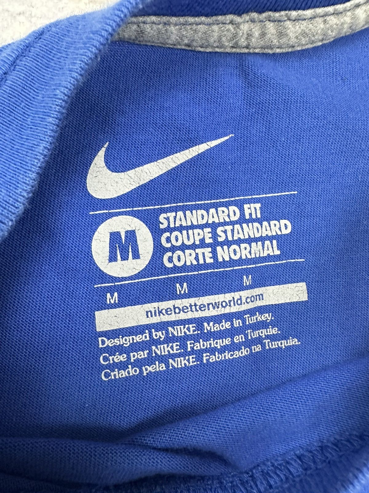 Nike Inter Milan Nike football merch t shirt mens rare vintage Size US M / EU 48-50 / 2 - 5 Thumbnail