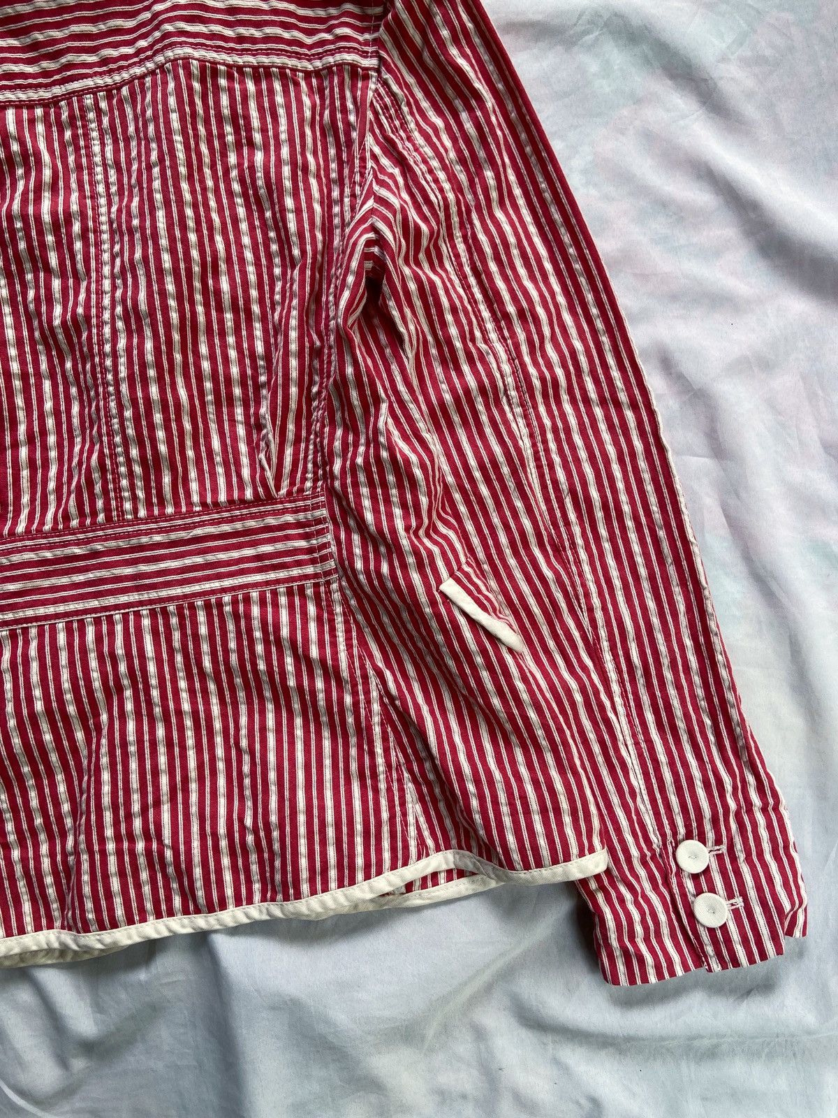 MCM MCM MUNCHEN CASUP STRIPED BLAZER Size M / US 6-8 / IT 42-44 - 16 Thumbnail
